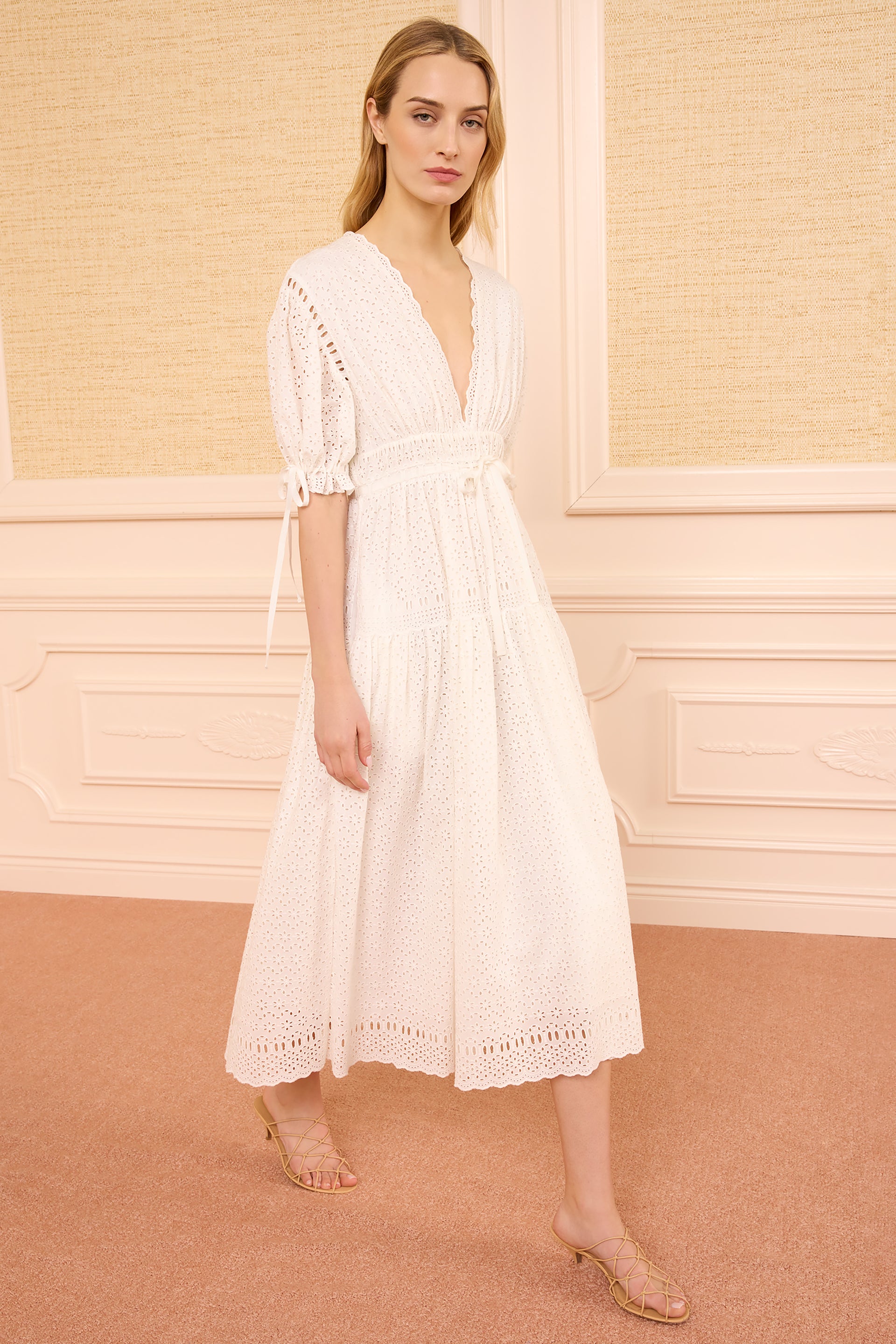 Ulla Johnson Ottilie Cotton Dress - Pristine