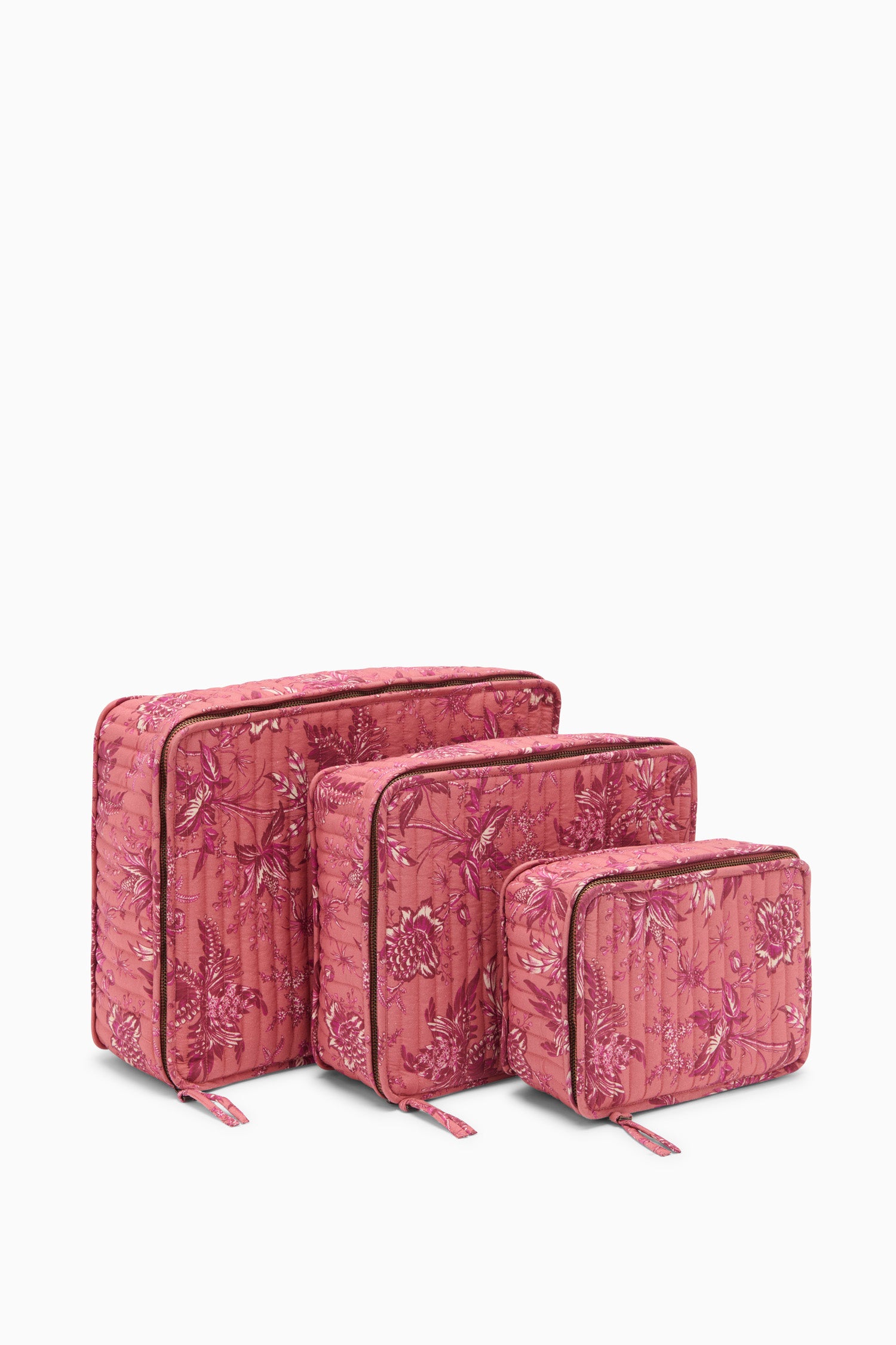 spell バッグ　quilted packing cubes lovebird Packing Cubes - Oleander Cotton Packing Cubes - Ulla Johnson