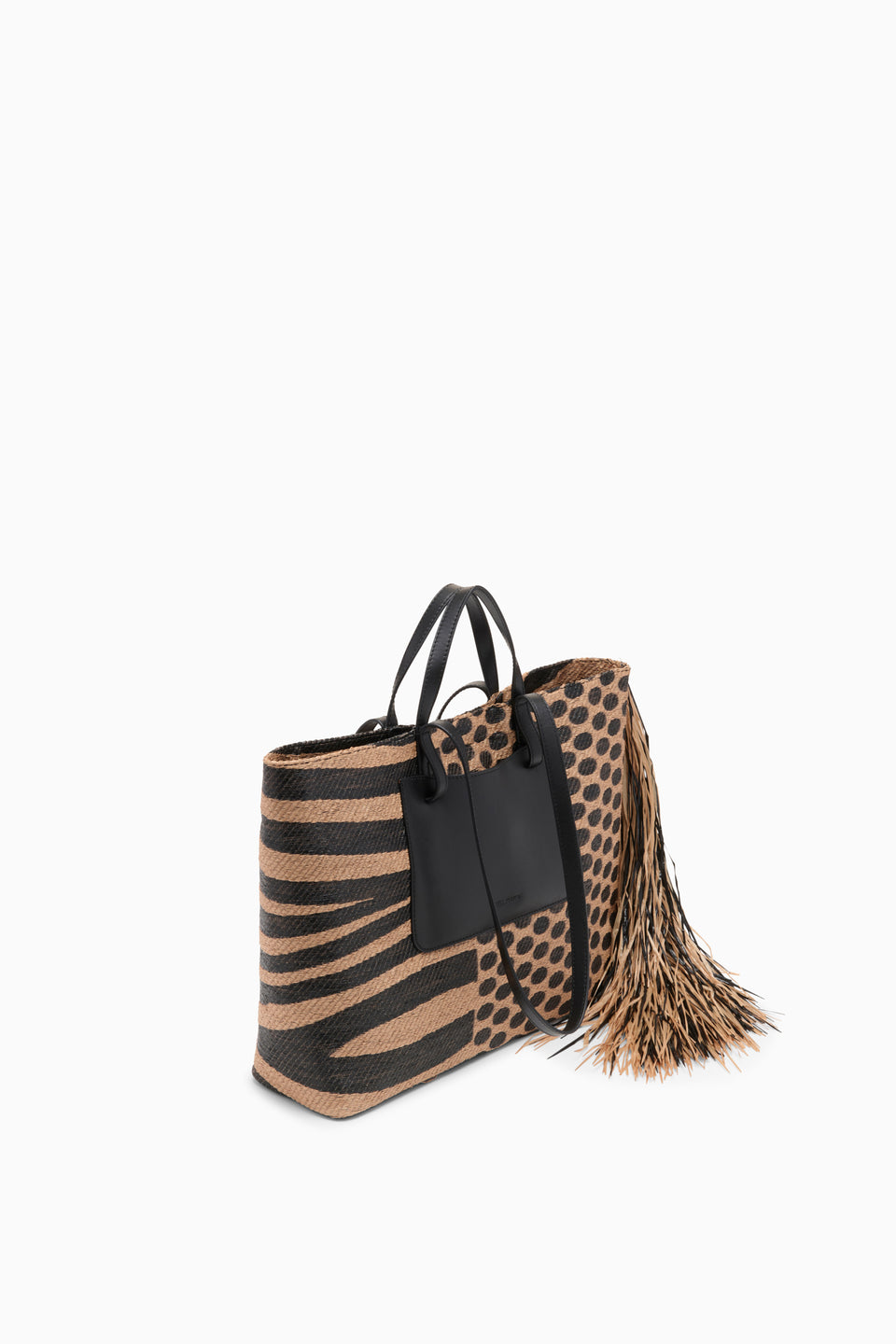 Lali Large Raffia Tote - Tapir