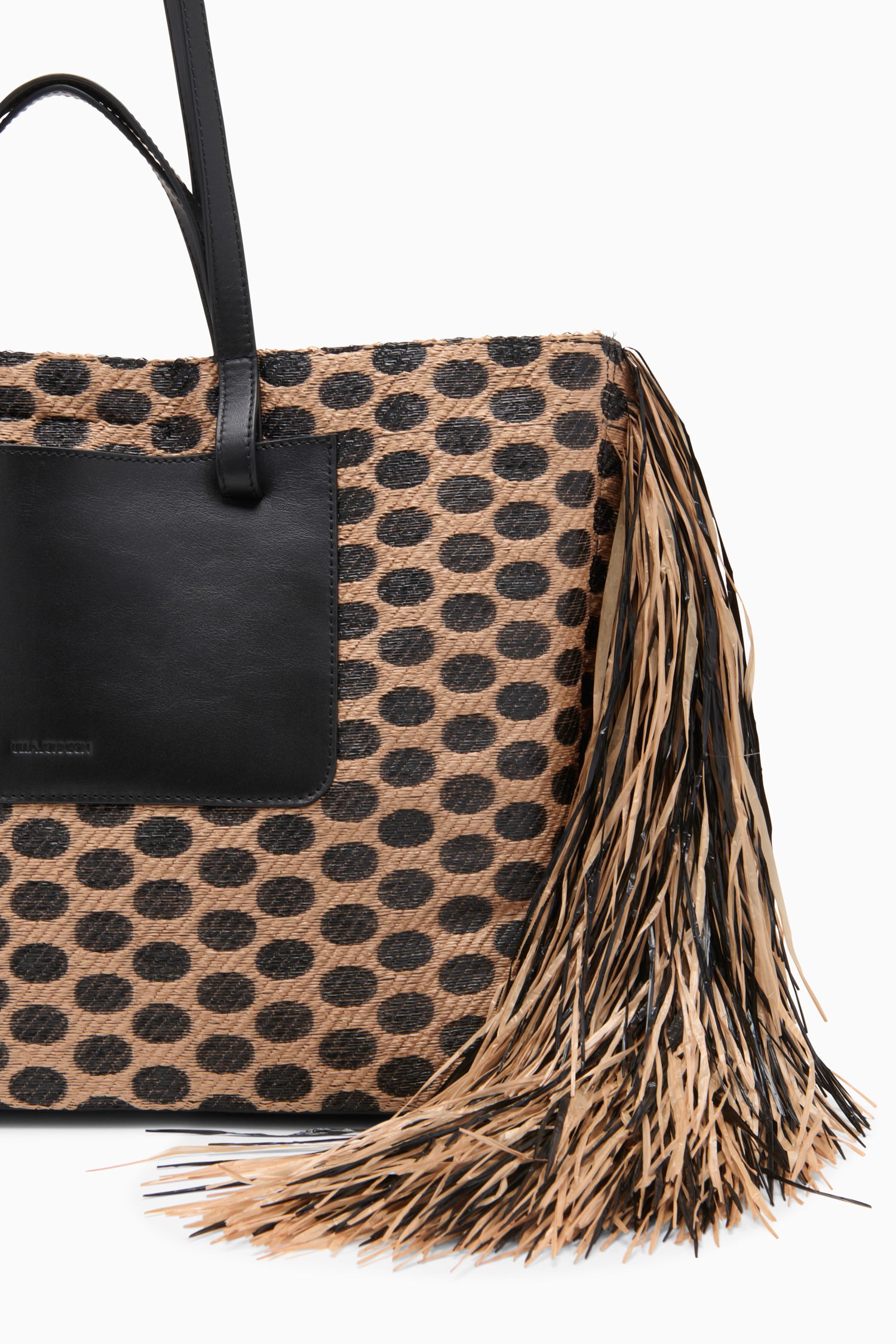 Lali Large Raffia Tote - Tapir
