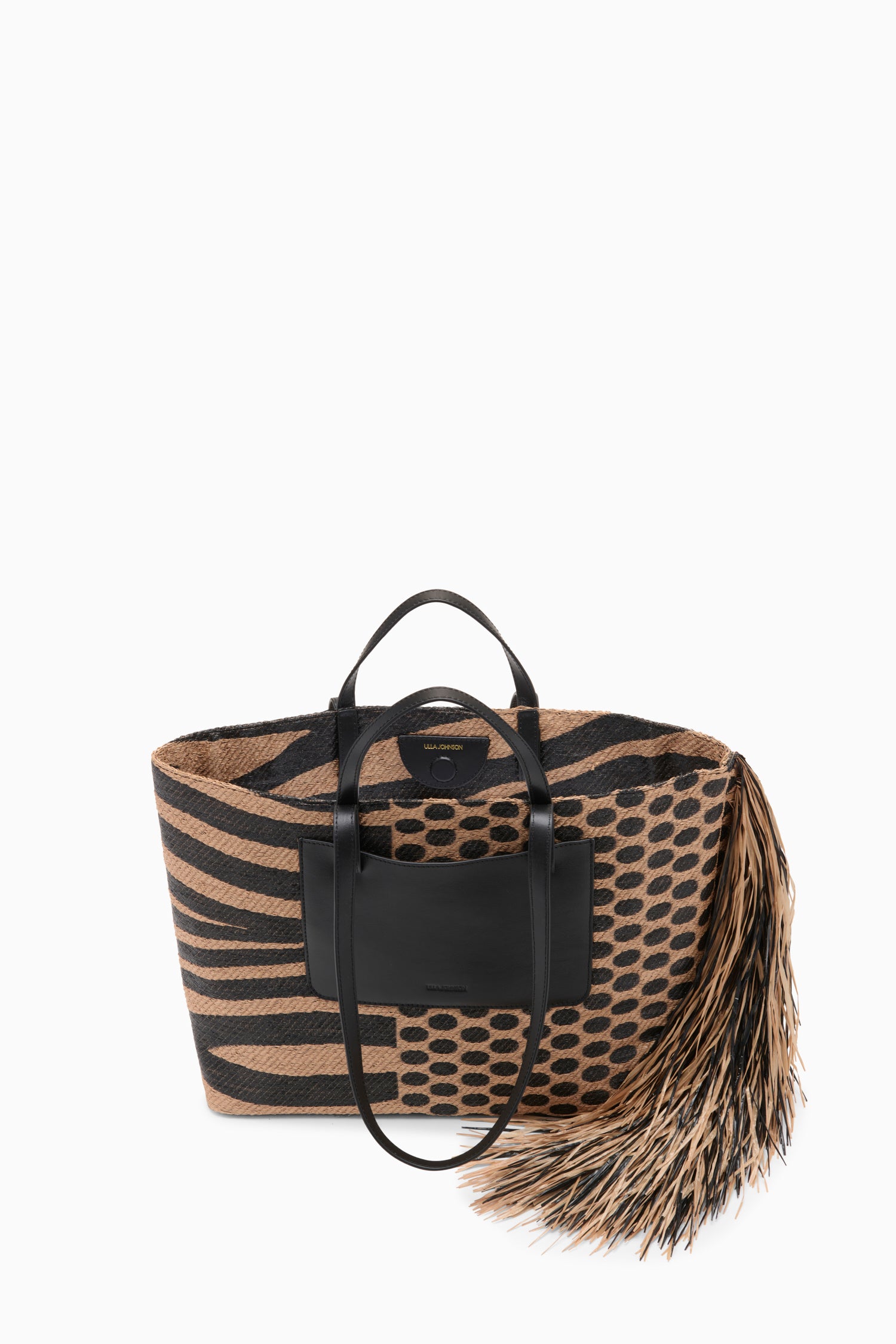 Lali Large Raffia Tote - Tapir