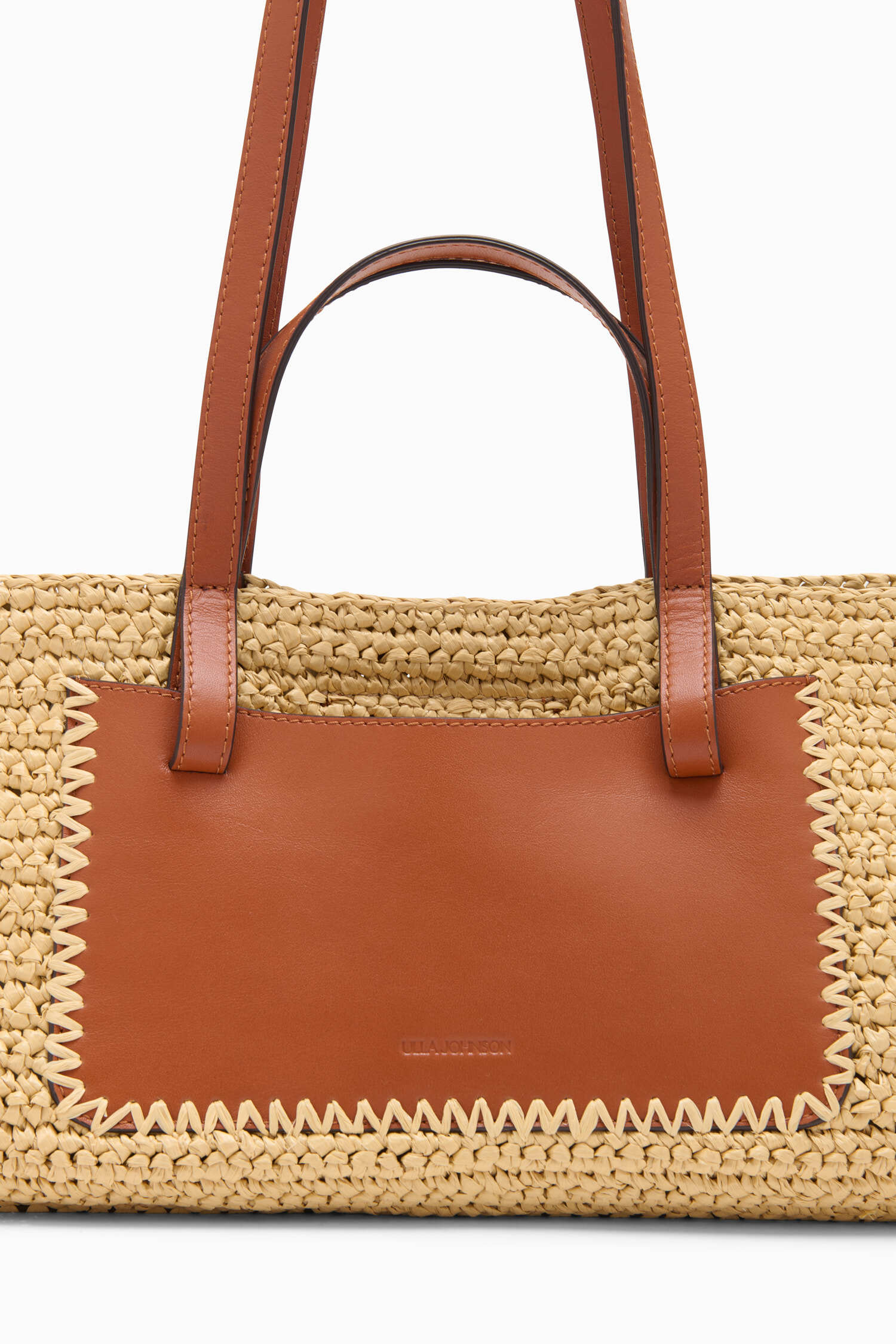 Lali Raffia E/W Tote - Natural