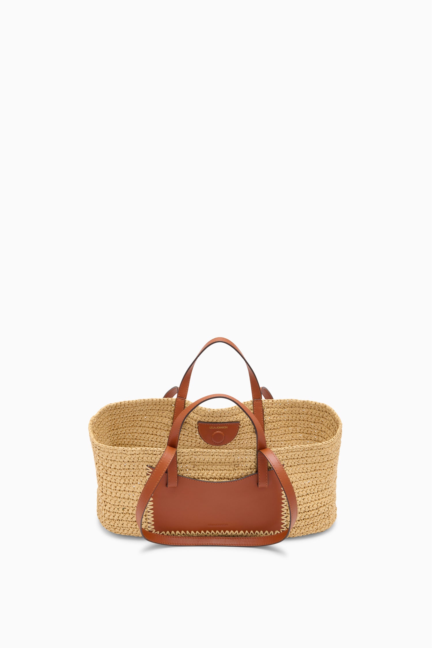 Lali Raffia E/W Tote - Natural
