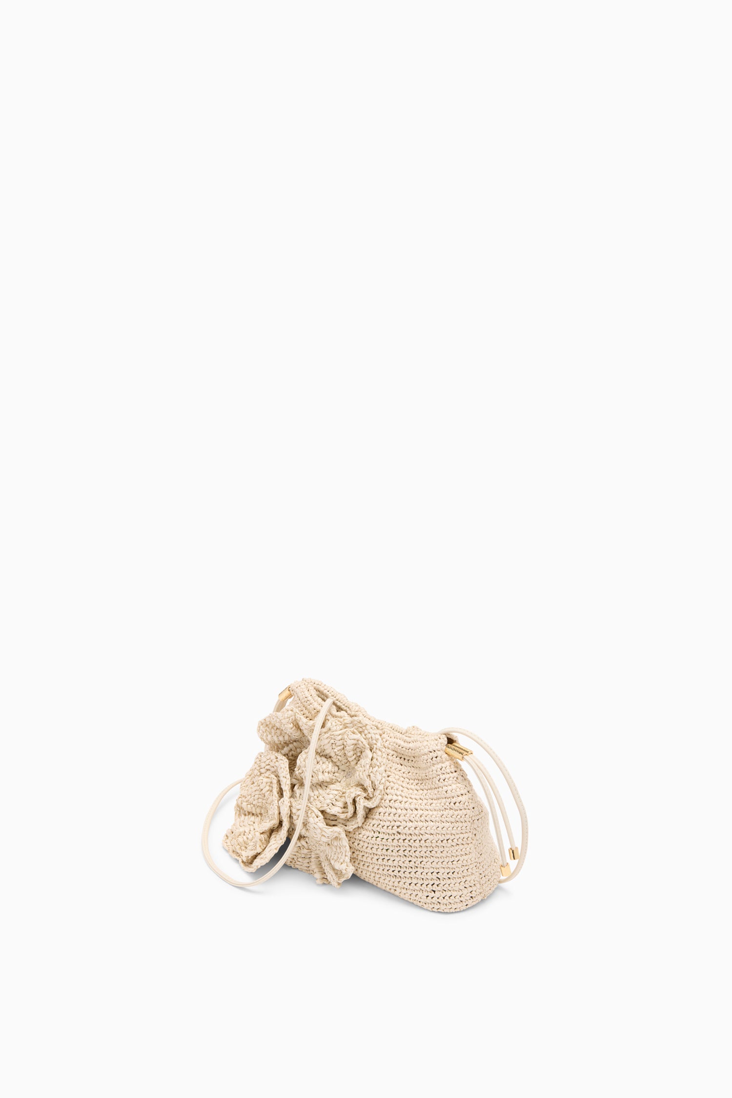 Ulla Johnson Lali Floral Clutch - Cowrie