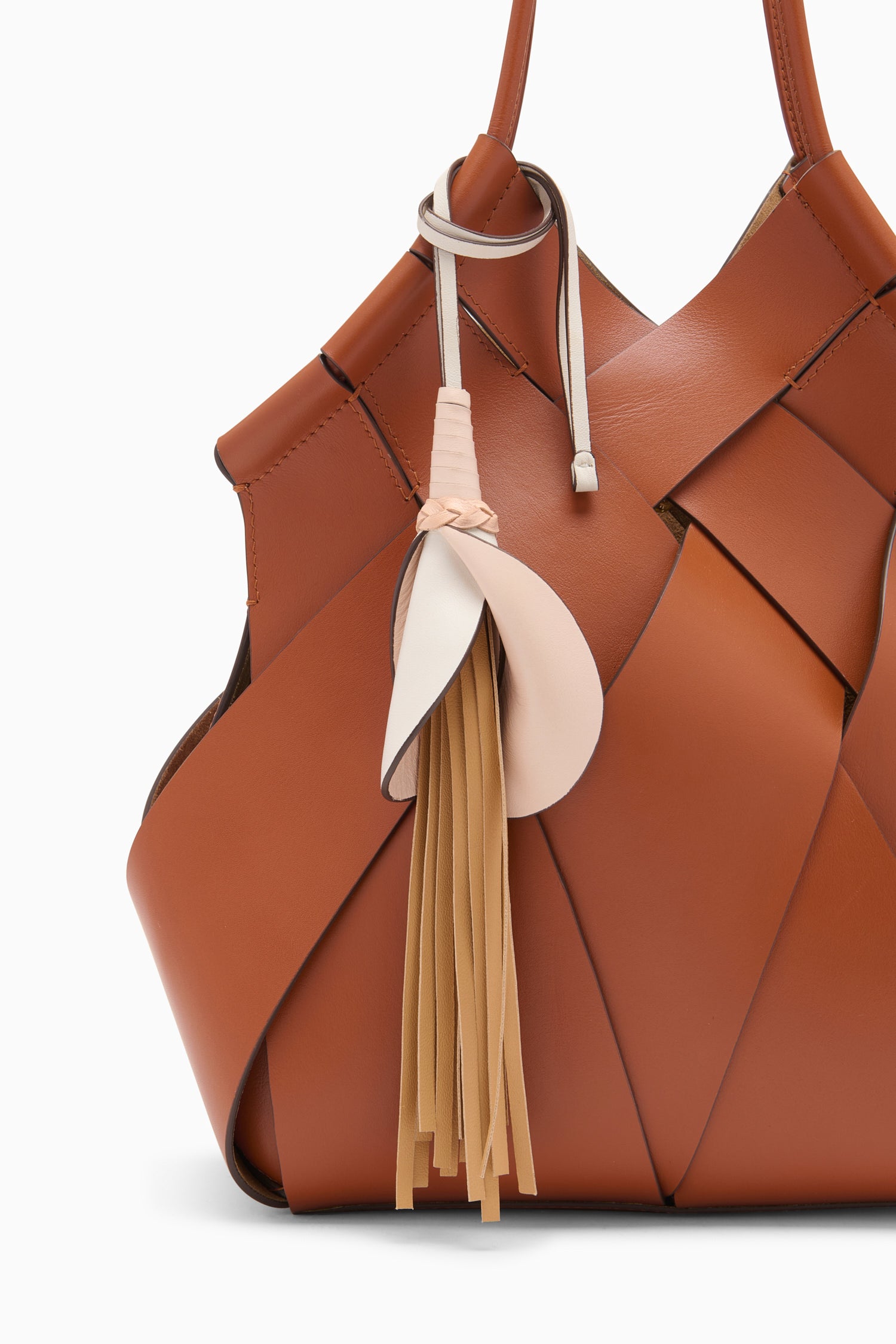 Calla Leather Charms - Cowrie