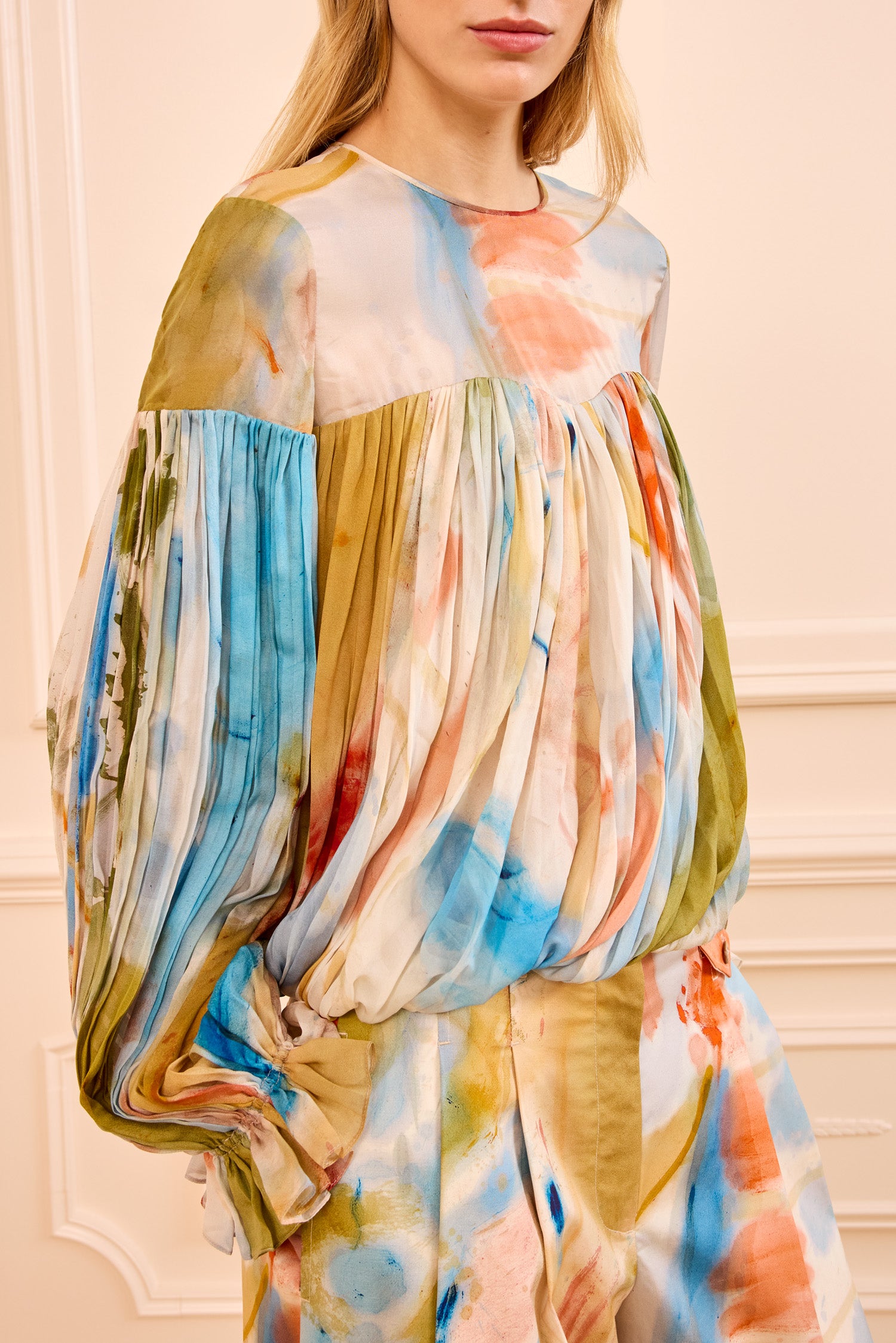 Pearl Silk Blouse - Western Dream