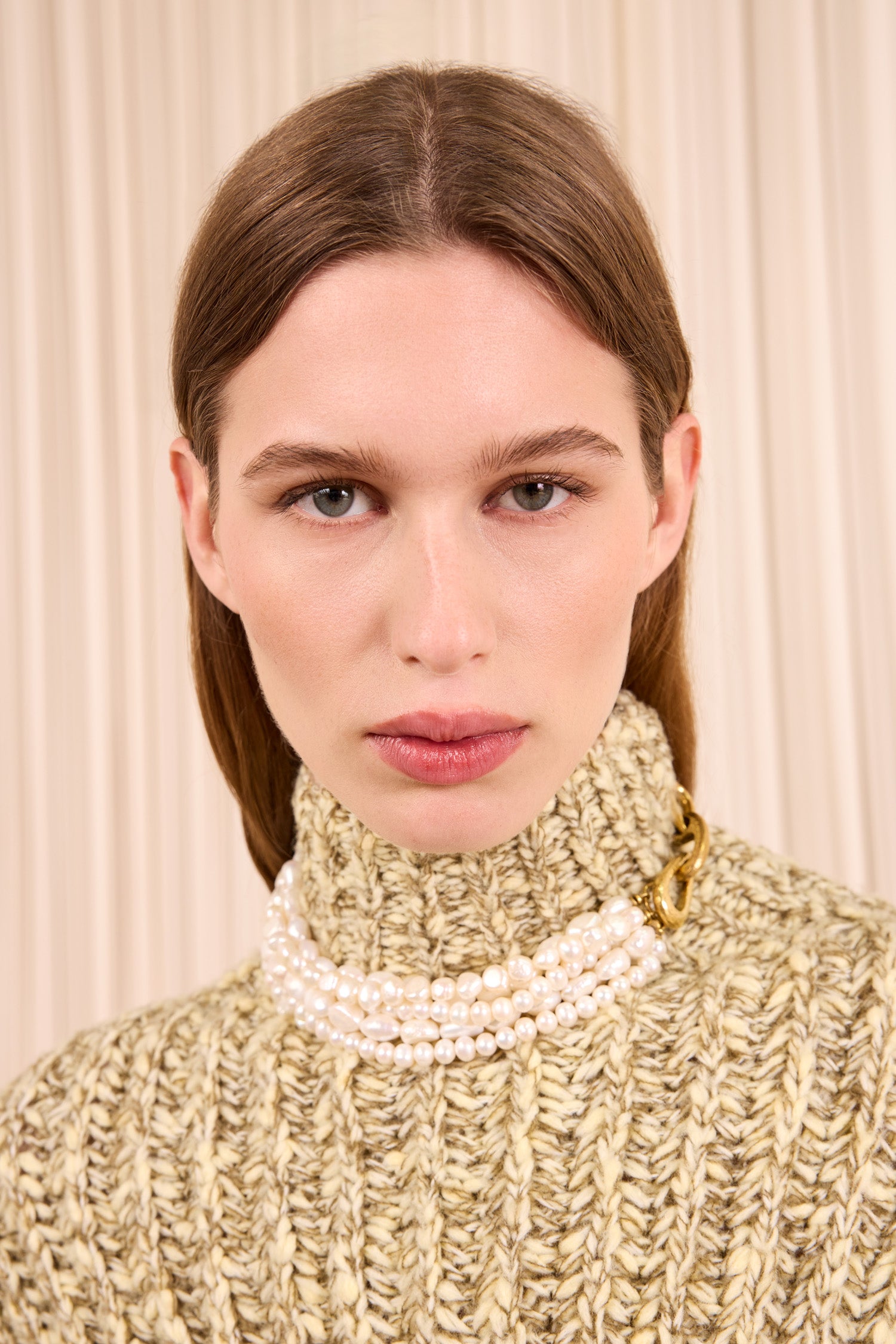 Ulla Johnson Pearl Multistrand Choker - Pearl