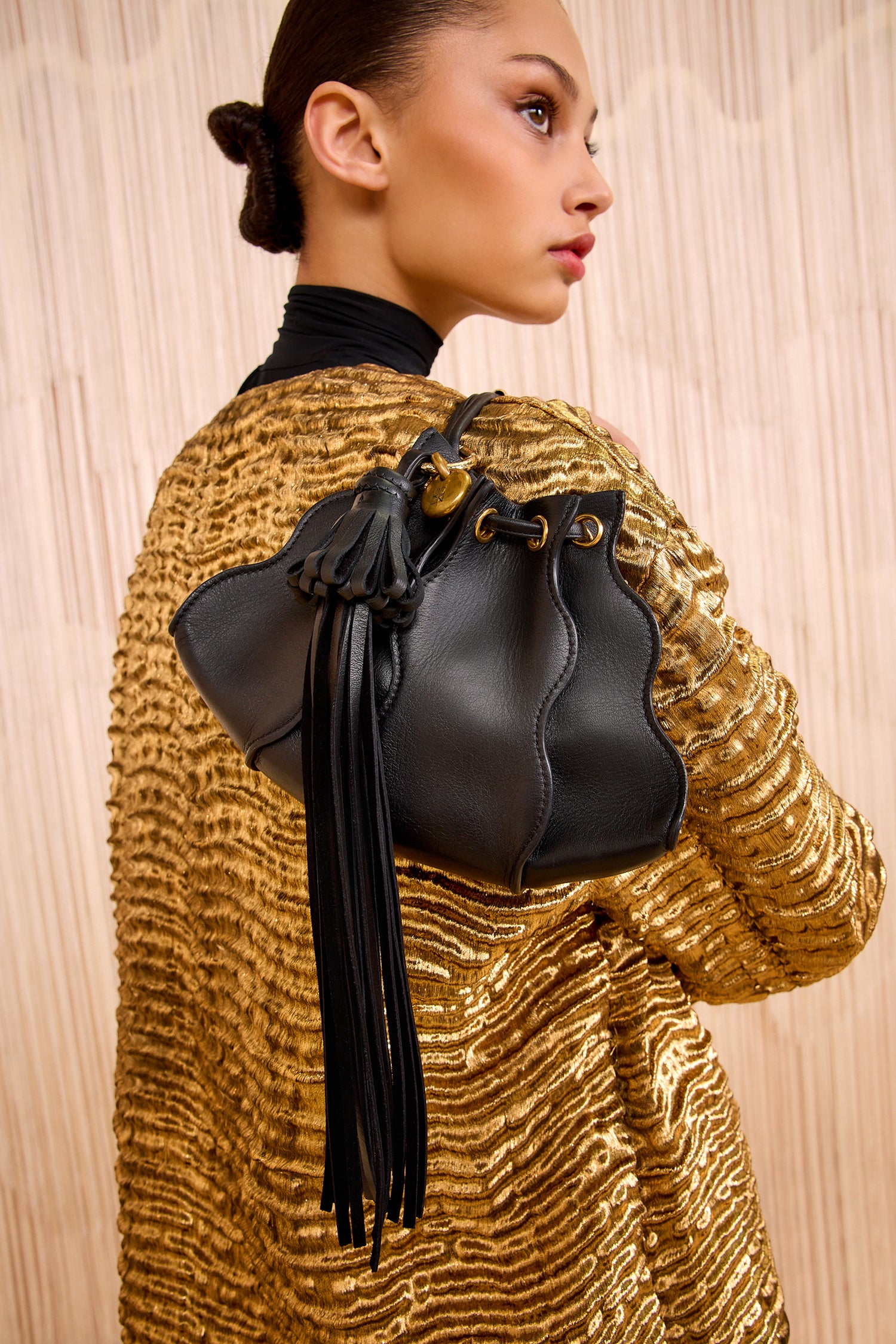 Ulla Johnson Pom Tassel Charm - Noir