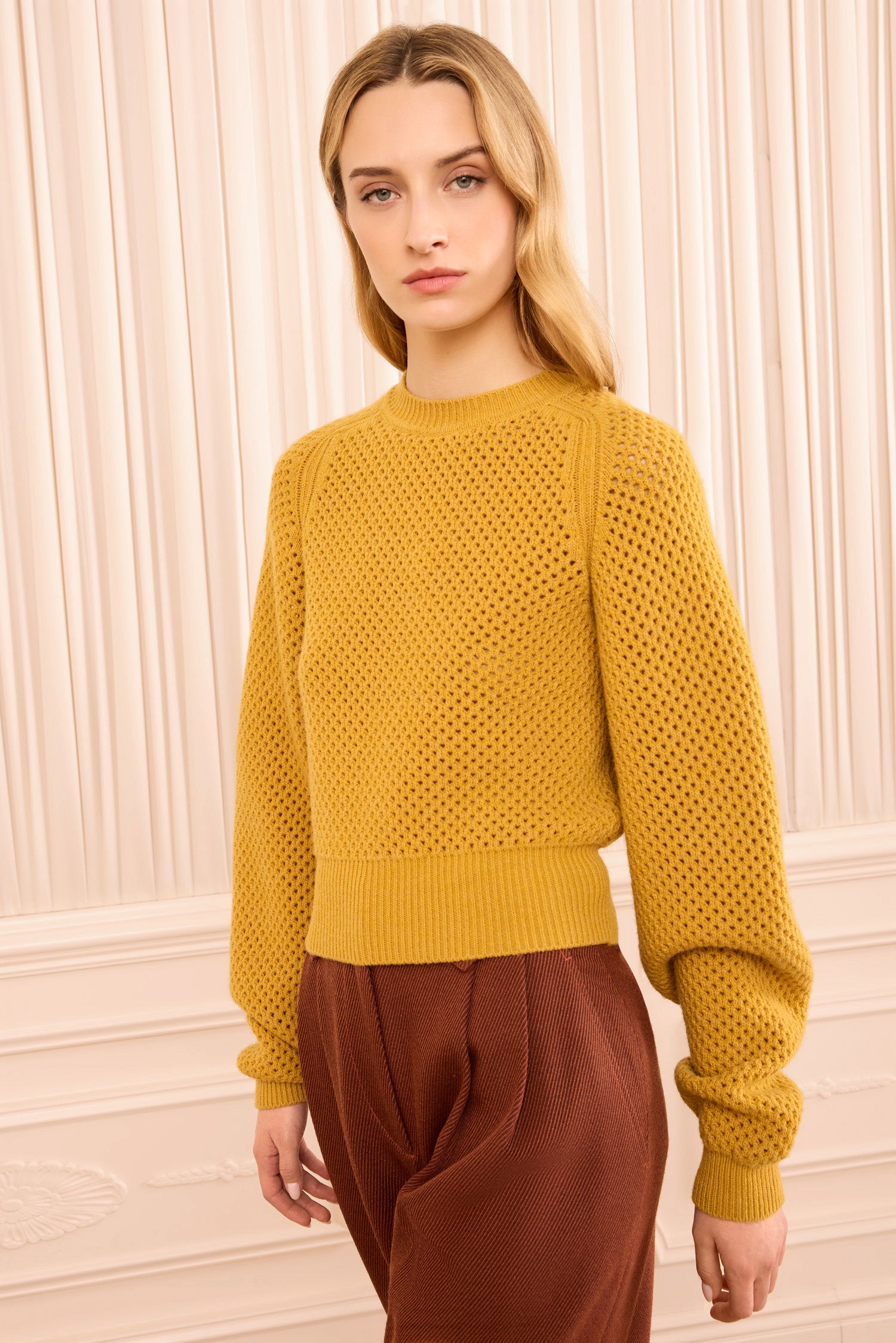 Ronan Knit Pullover - Turmeric