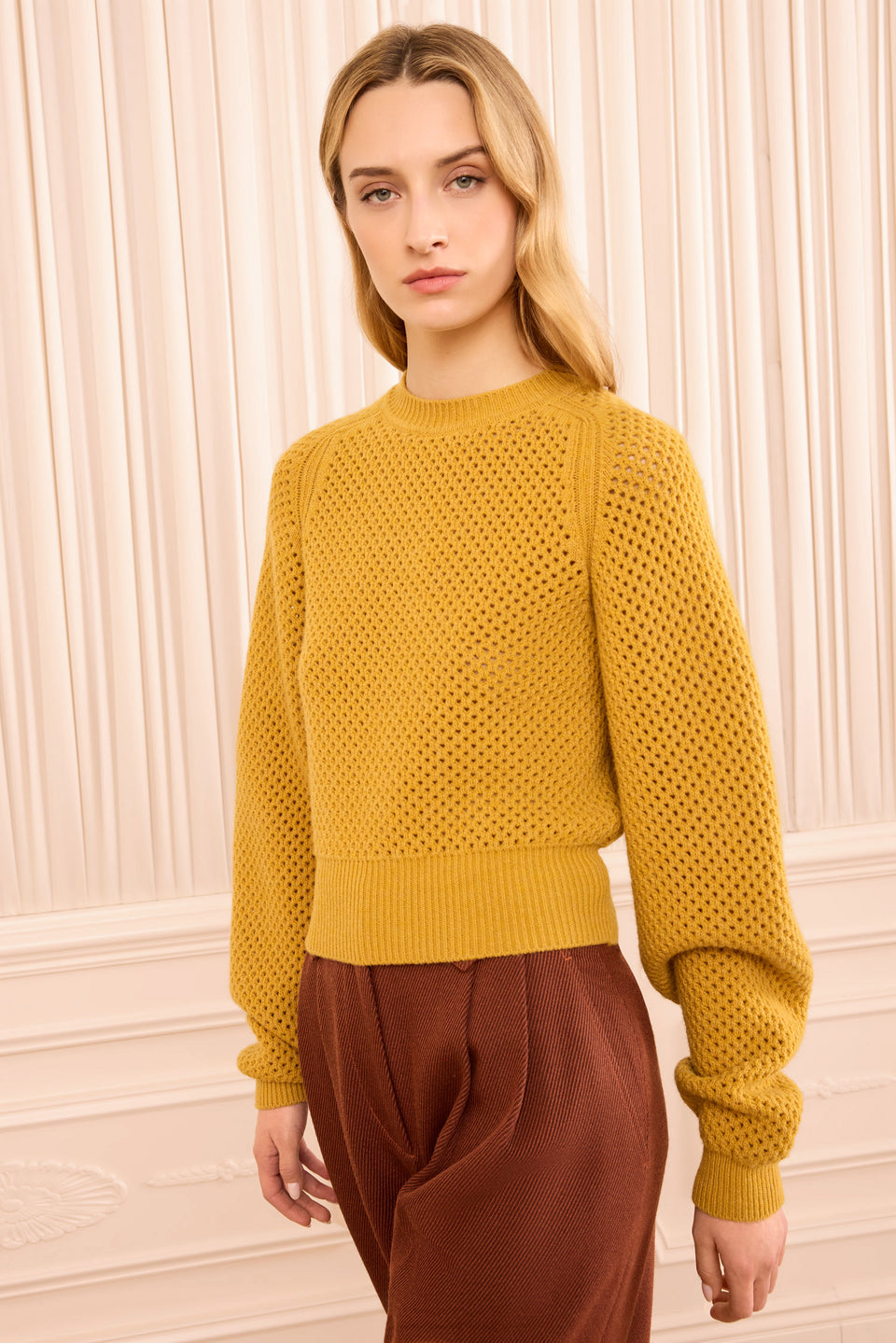 Ronan Knit Pullover - Turmeric