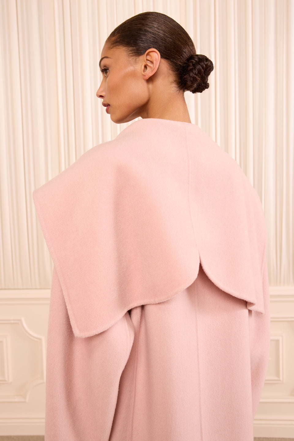 Rory Wool Coat - Powder
