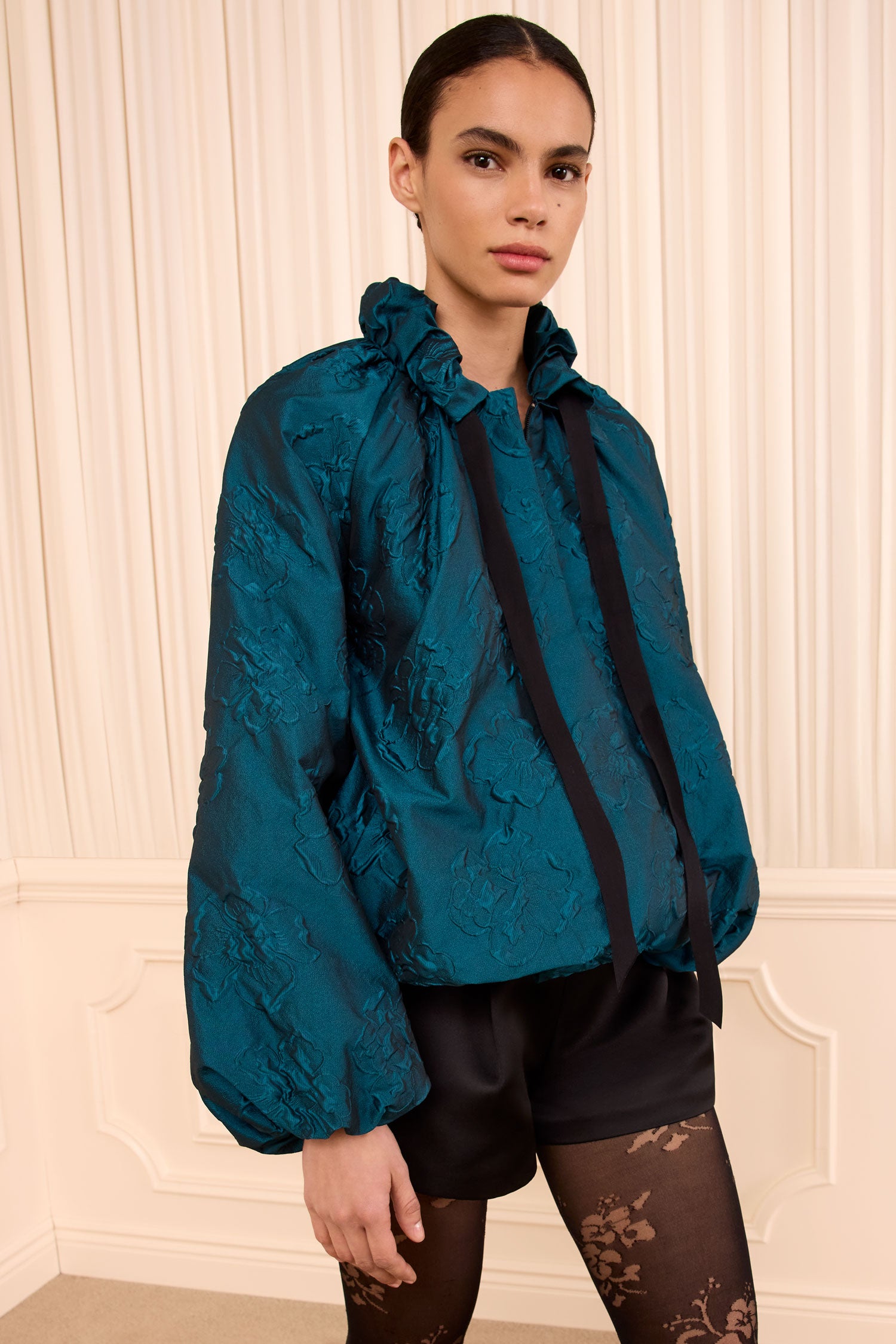 Roux Cloque Jacket - Beryl