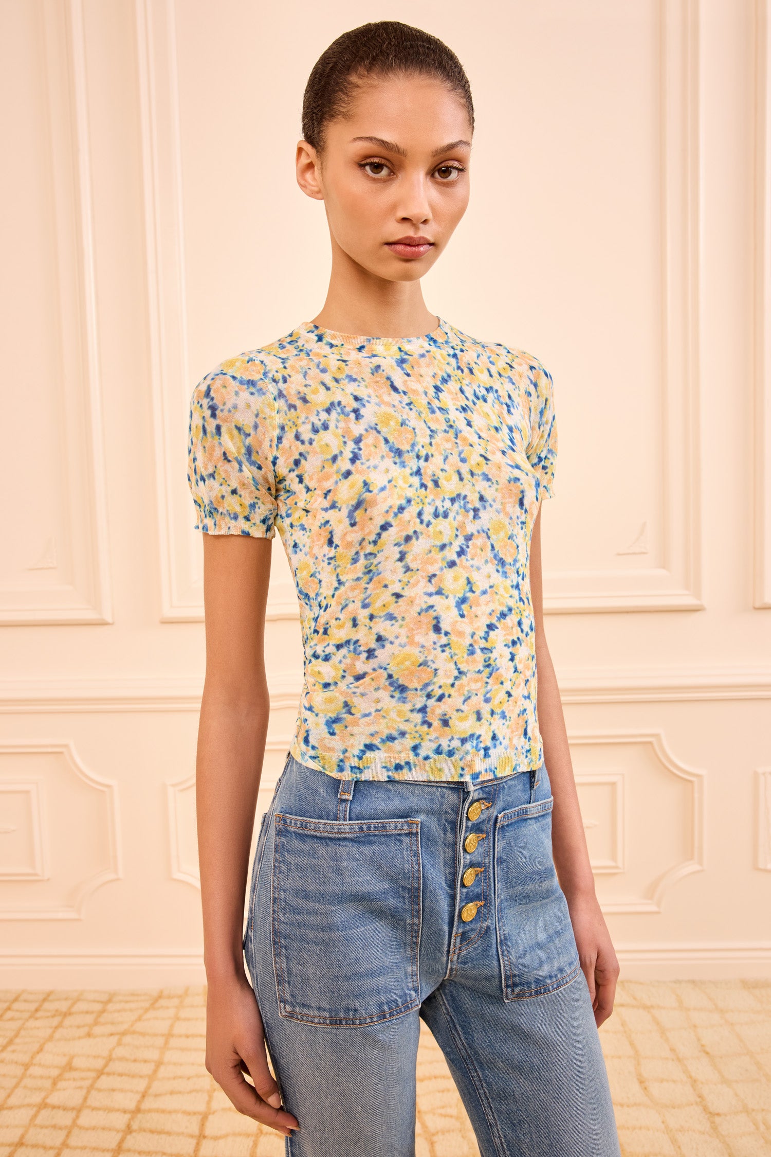 Ulla Johnson Sana Knit Top - Daffodil