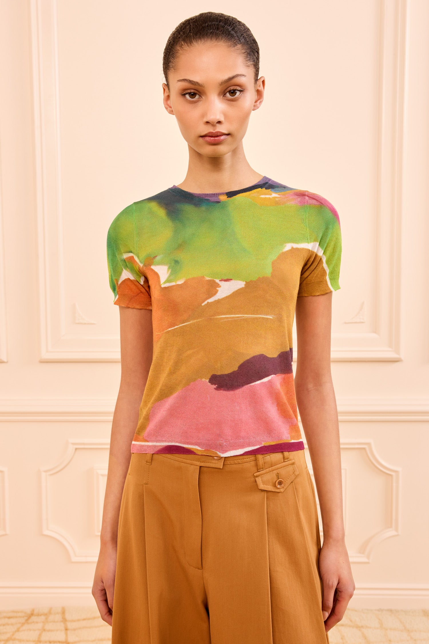 Sana SS Knit Top - Nature Abhors A Vacuum