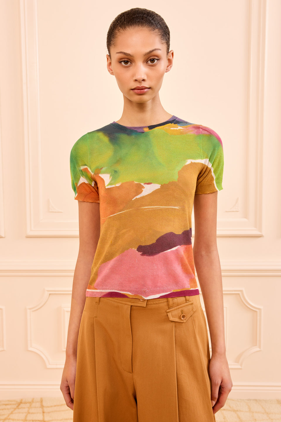 Sana SS Knit Top - Nature Abhors A Vacuum