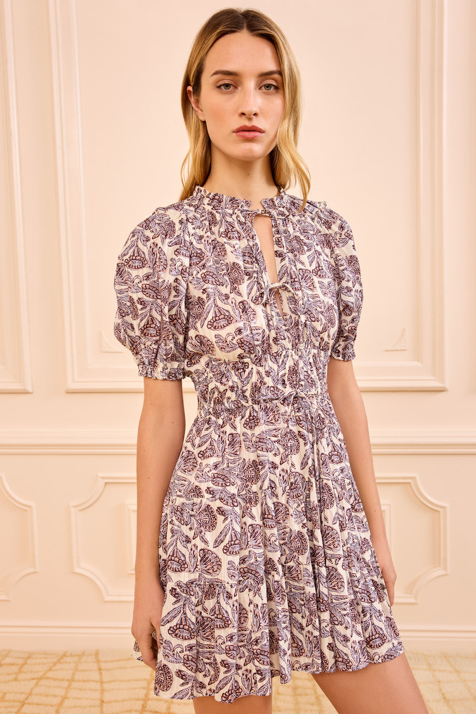 Soffia SS Mini Dress - Meadow