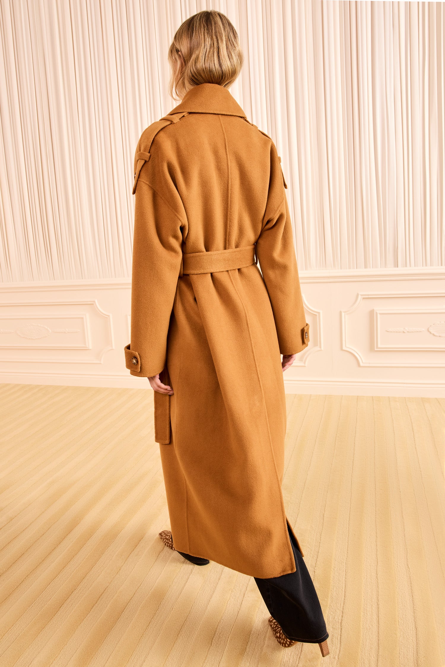 Ulla Johnson Solane Belted Trench Coat - Sandstone