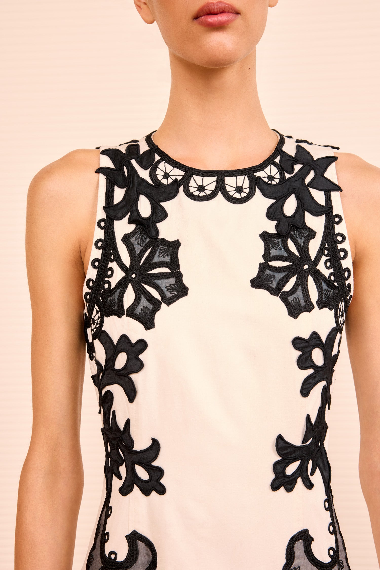 Ulla Johnson Sonali SL Emb Midi Dress - Anemone