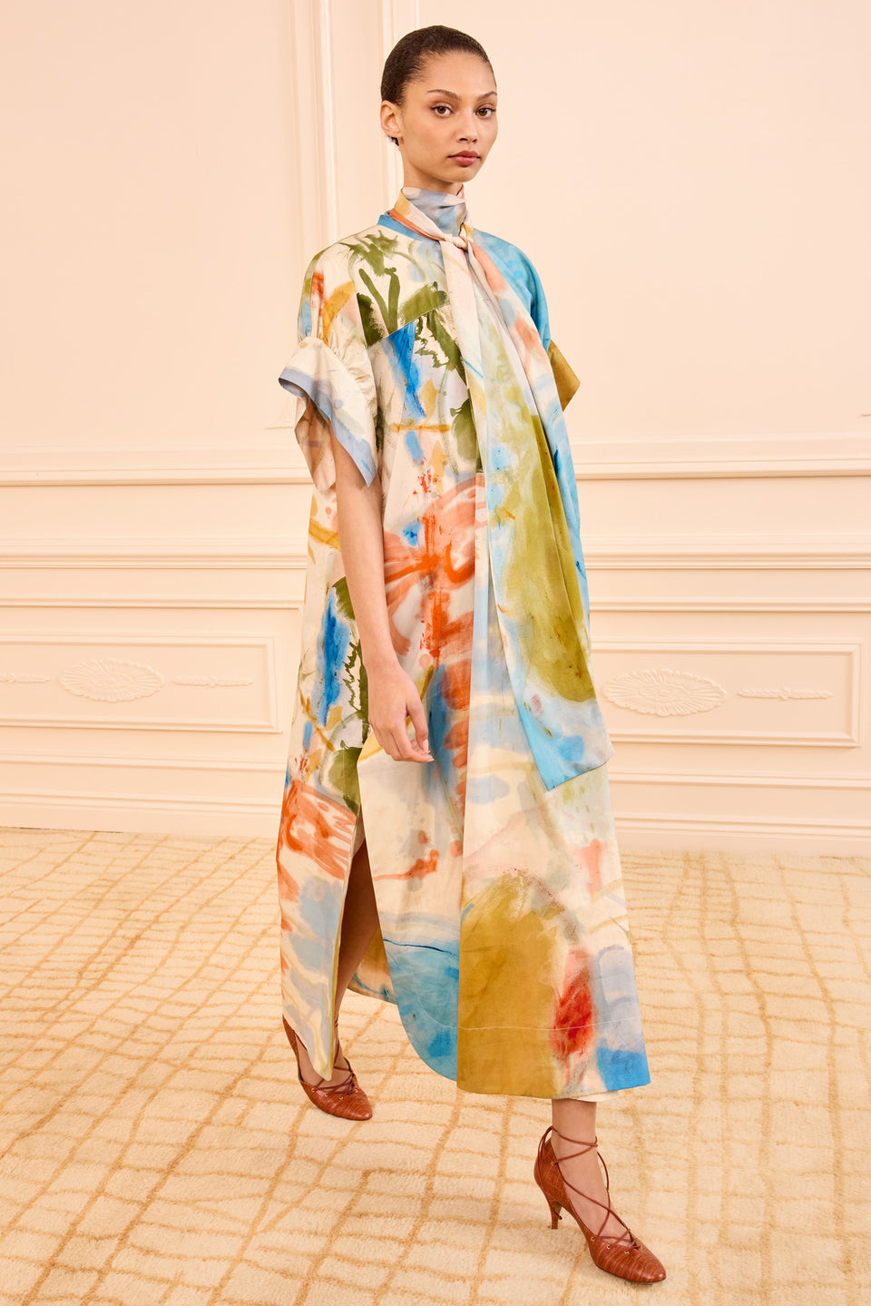 Studio SS Cotton Dress - Western Dream