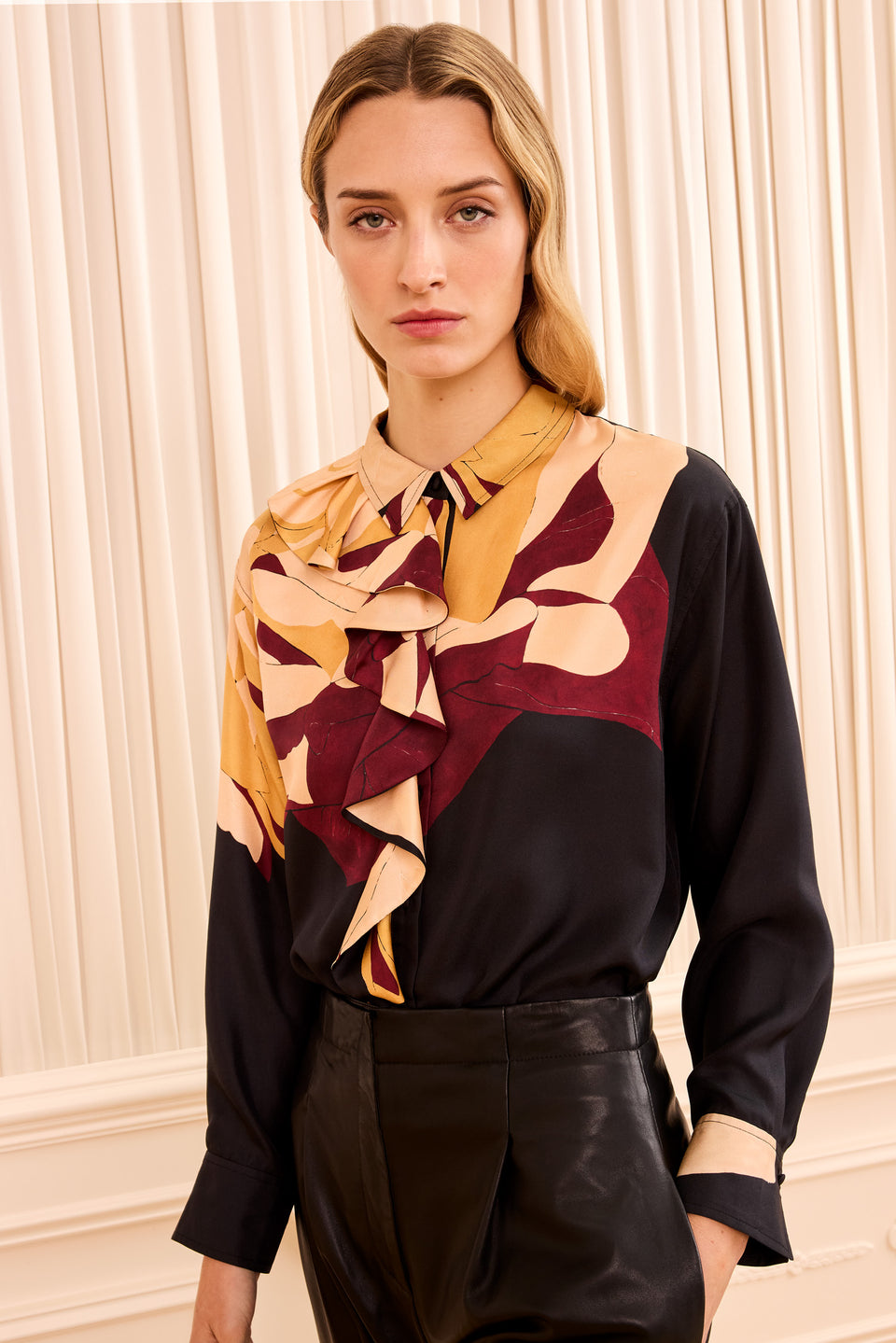 Study Blouse - Tropics Rose