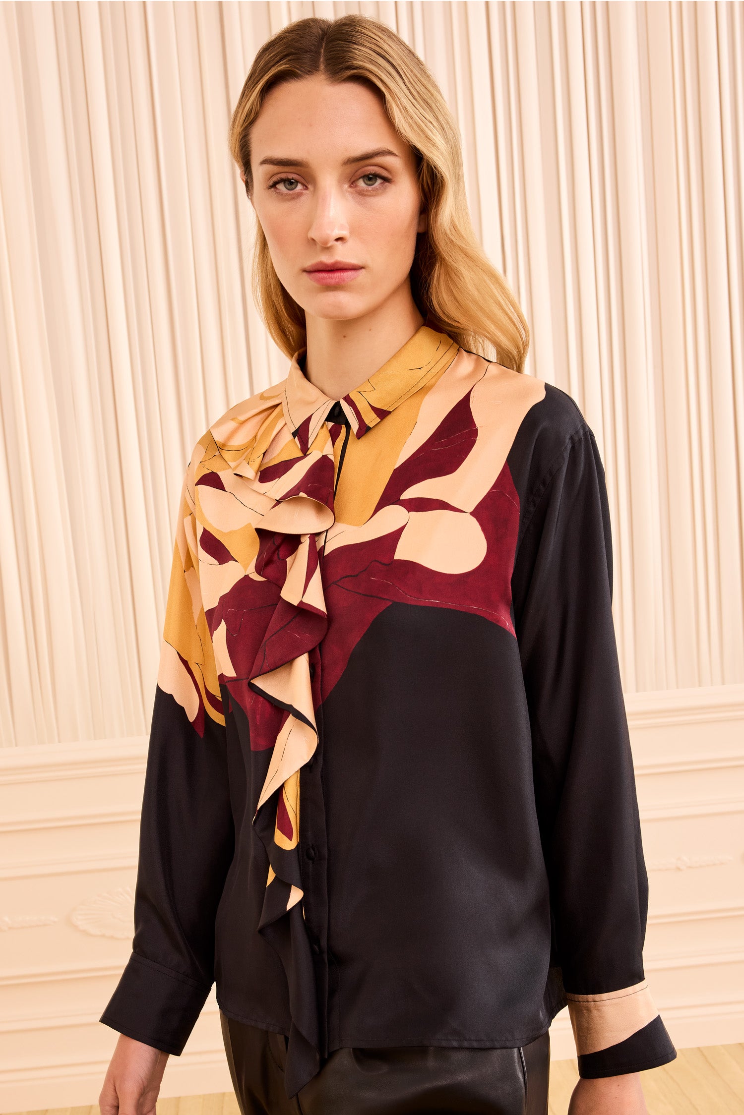 Ulla Johnson Study Blouse - Tropics Rose