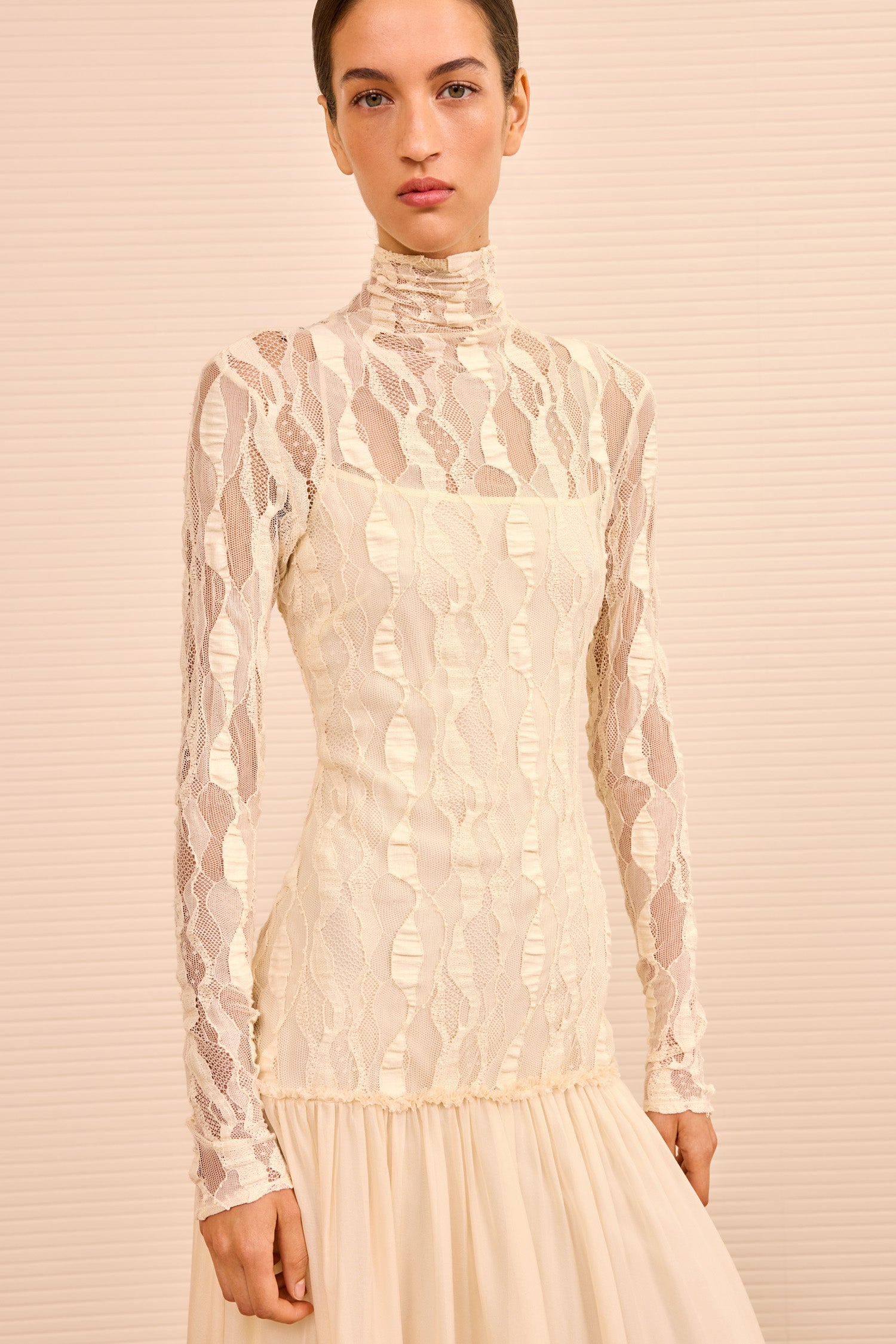 Sybil LS Drop Waist Dress - Cowrie