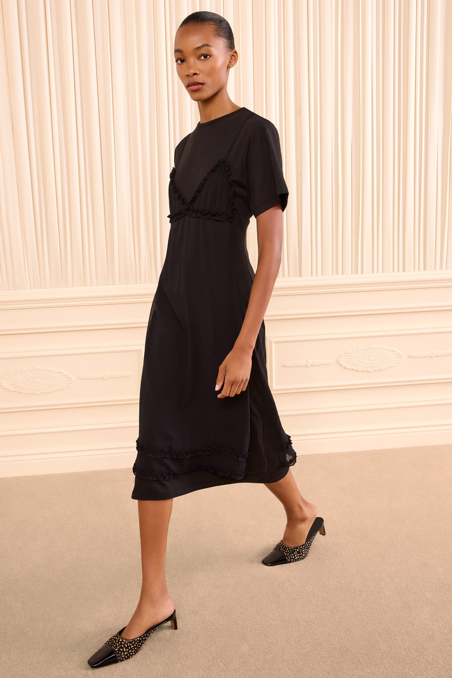 Ulla Johnson Tallis Cotton Dress - Noir