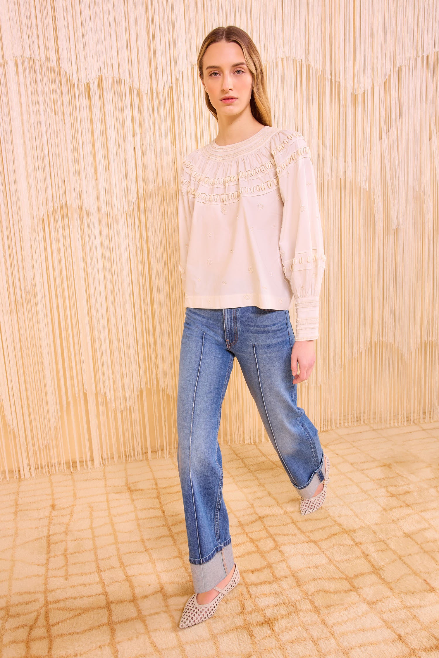 Tana Blouse - Cowrie