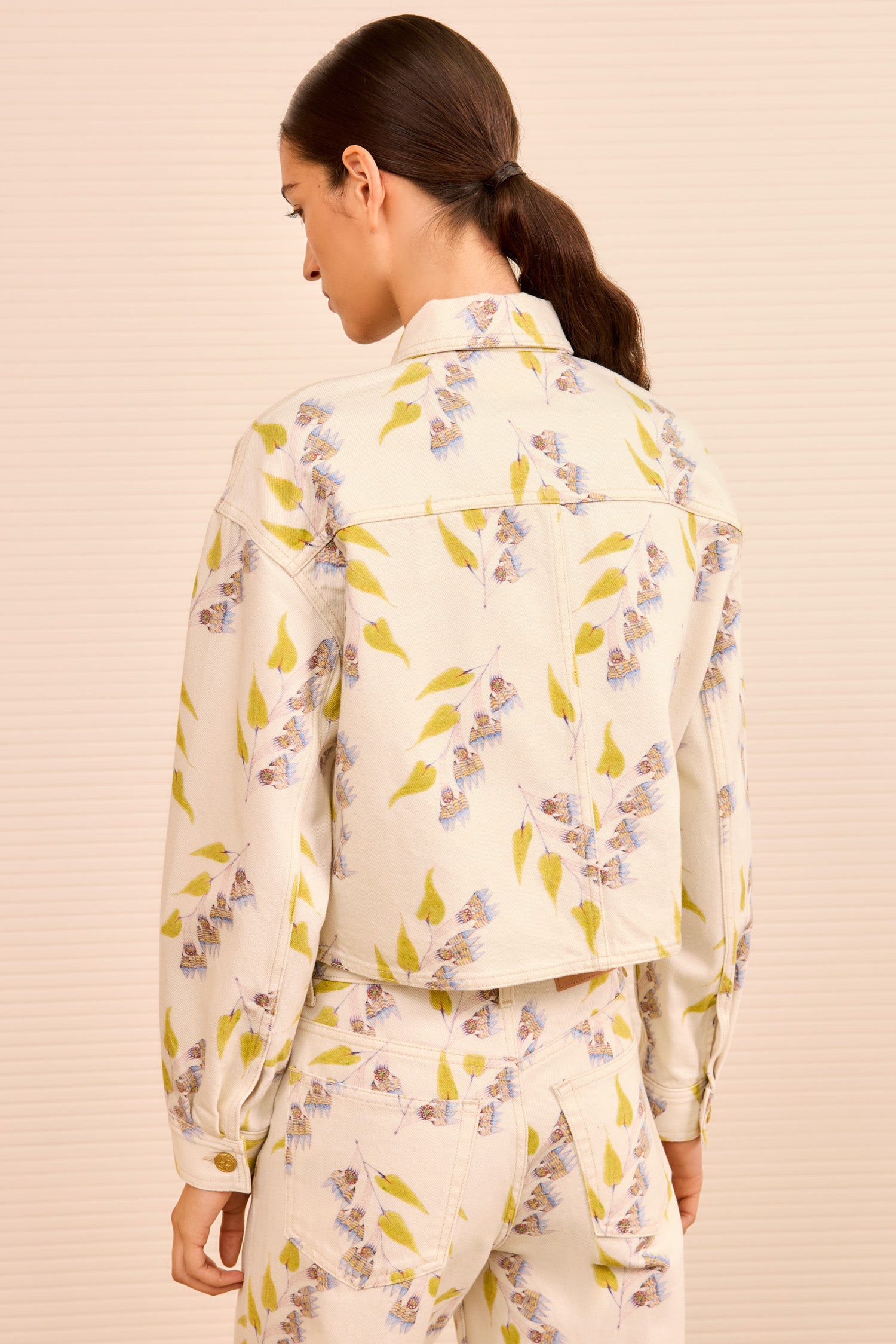 Ulla Johnson The Bobbi Cropped Jacket - Infinite Flower