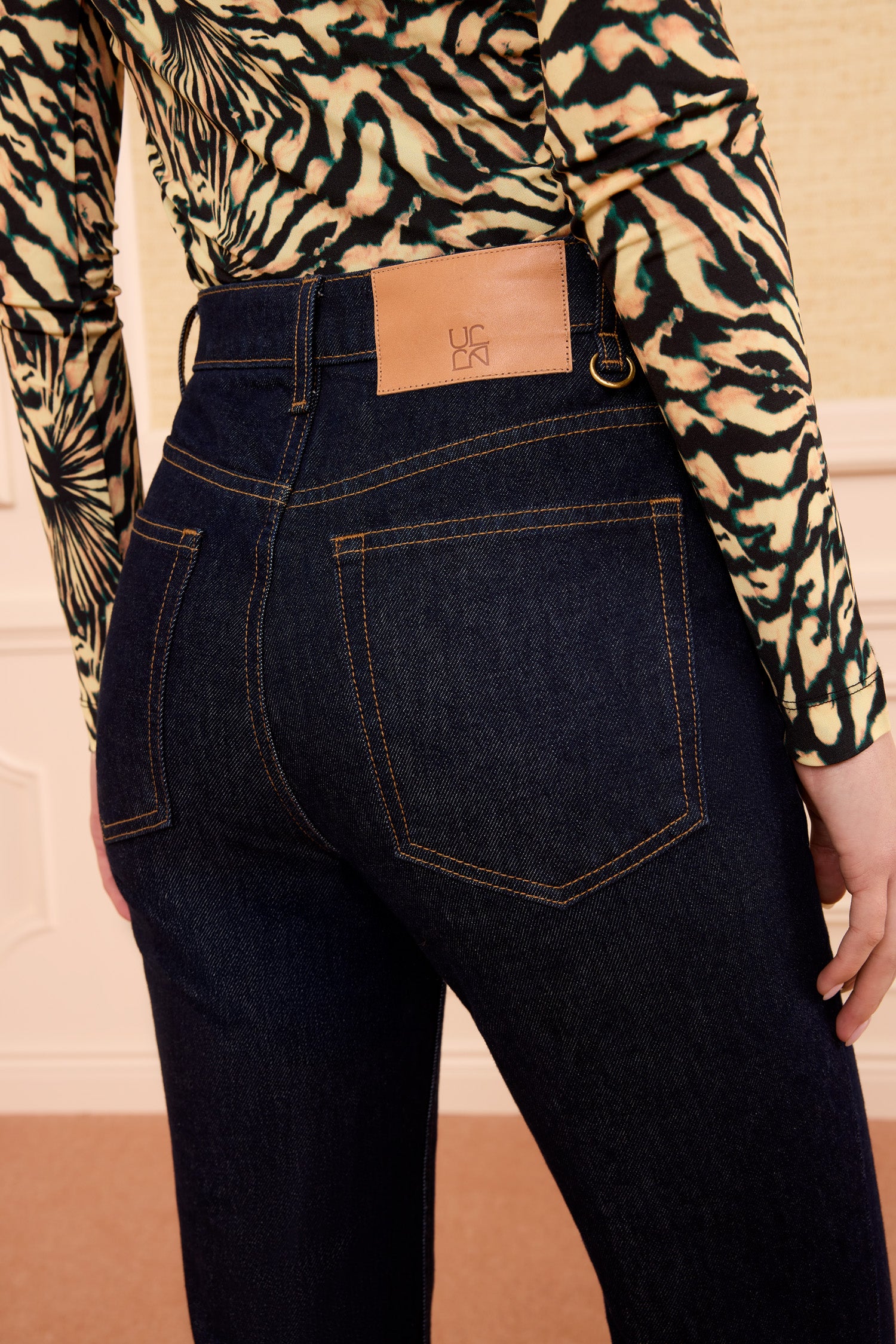 The Colette Straight Leg Jean - Tigris