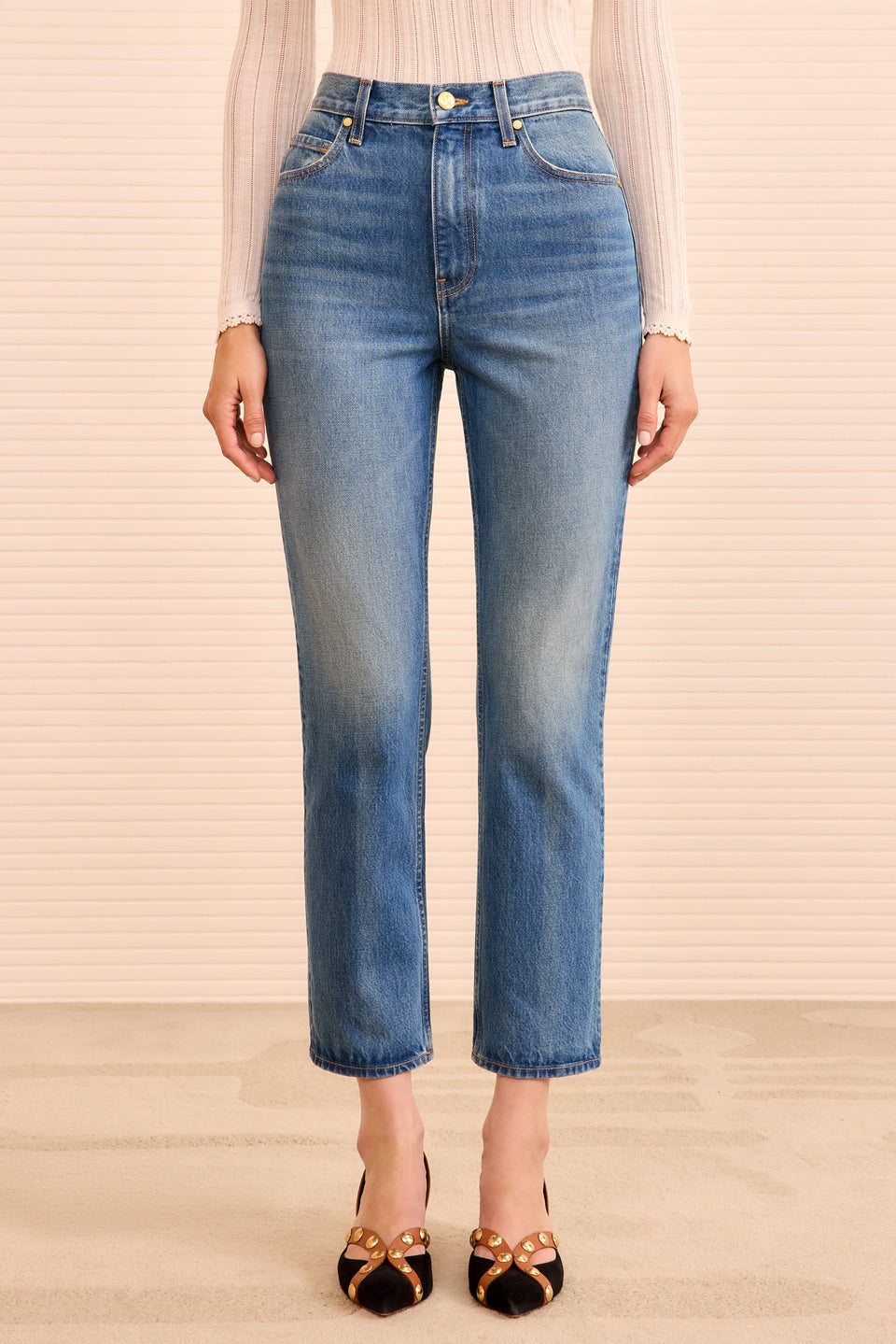 The Agnes Cropped Jean - Danube