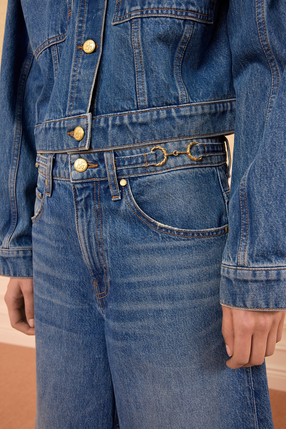 The Rowan Denim Culotte - Danube