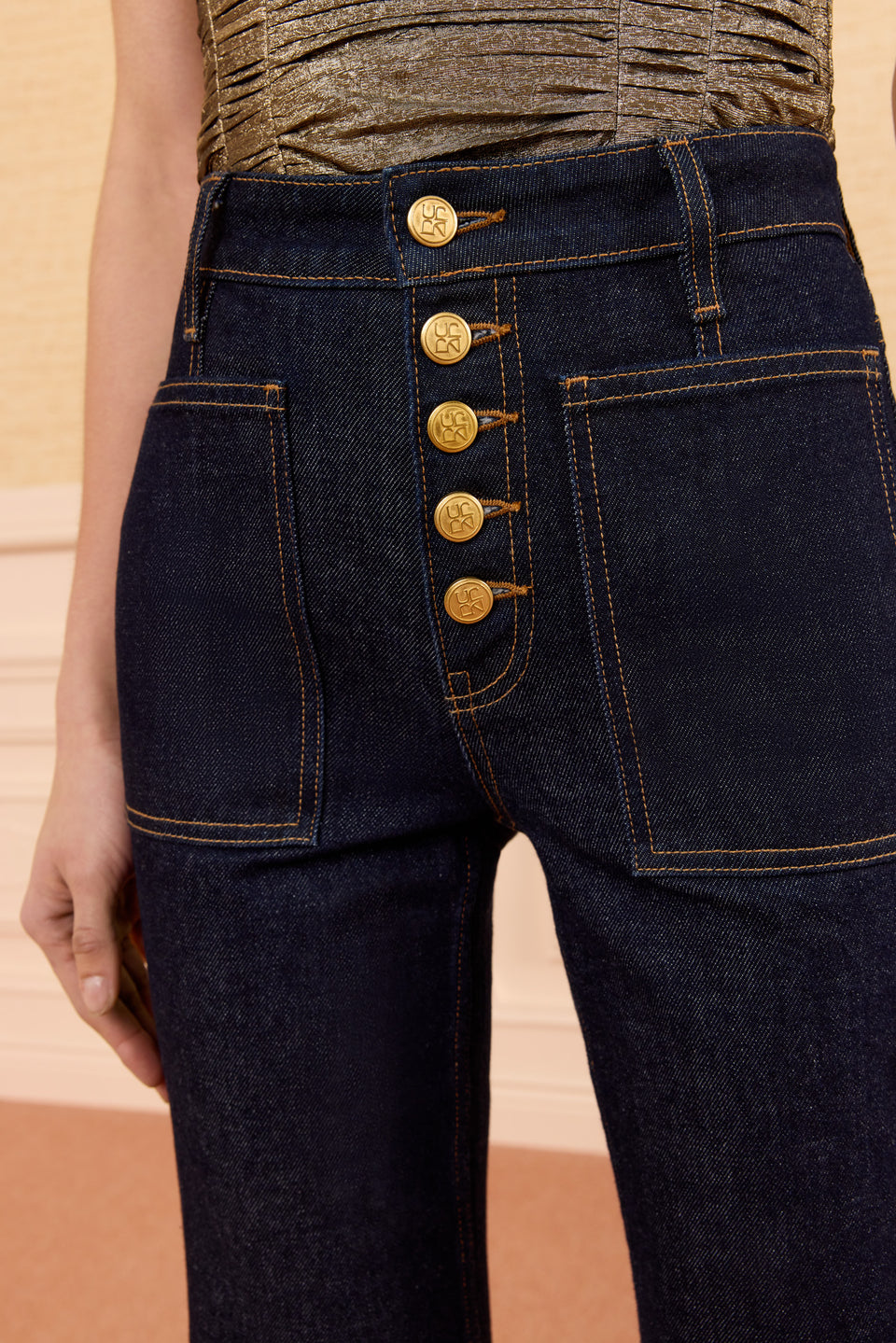 The Stretch Lou Kick Flare Jean - Tigris