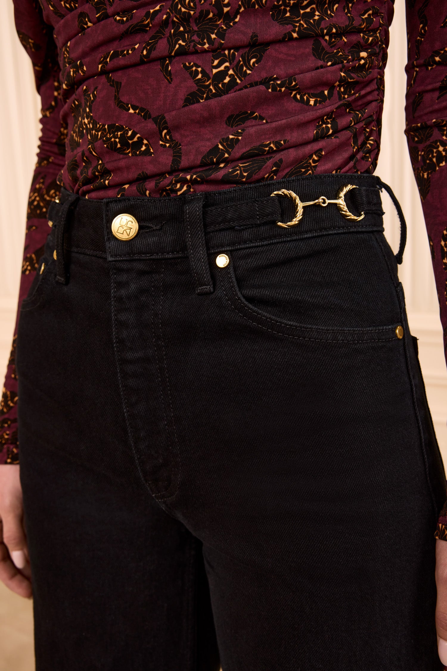 The Stretch Valory Flare Jean - Noir
