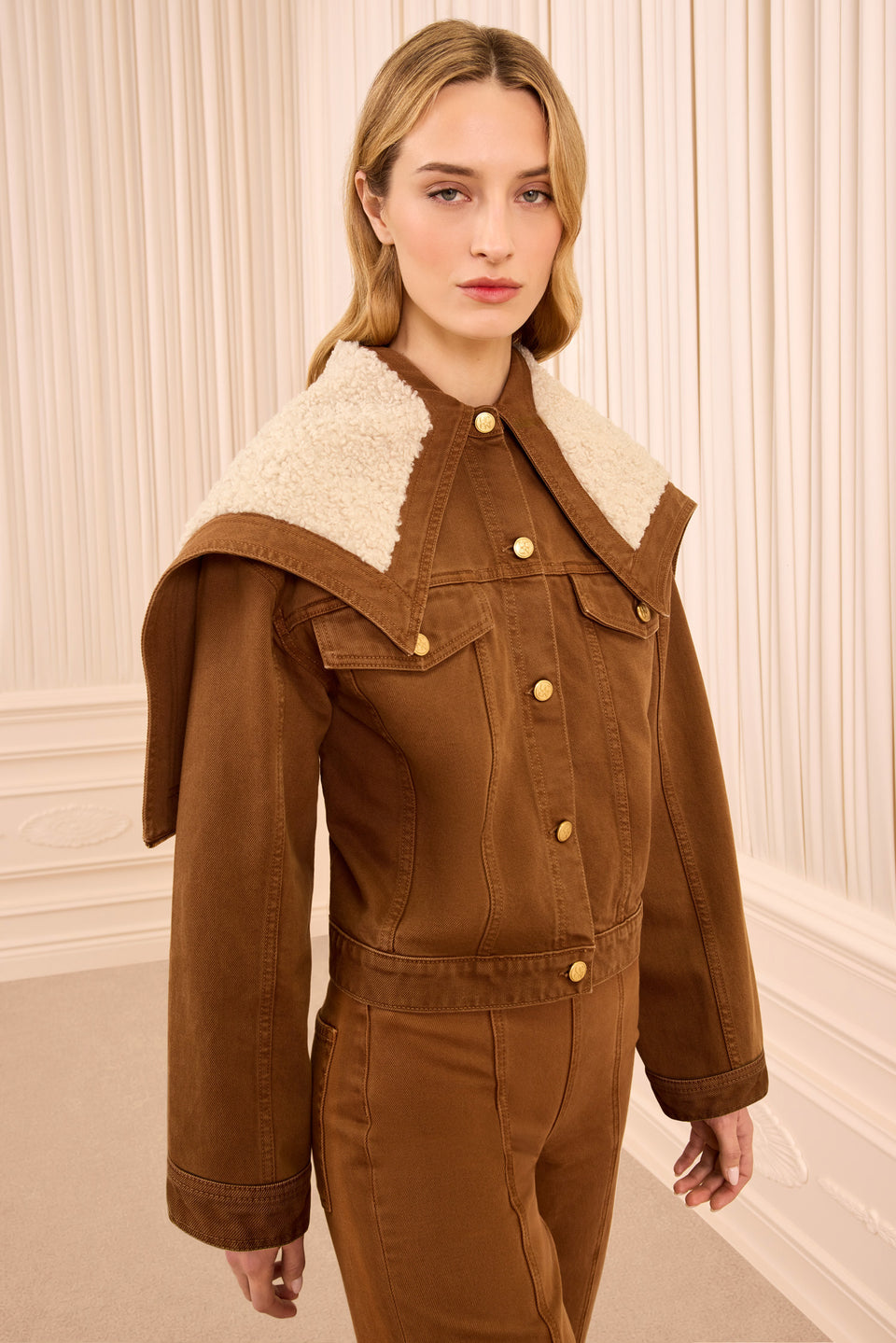 The Sybil Denim Jacket - Umber