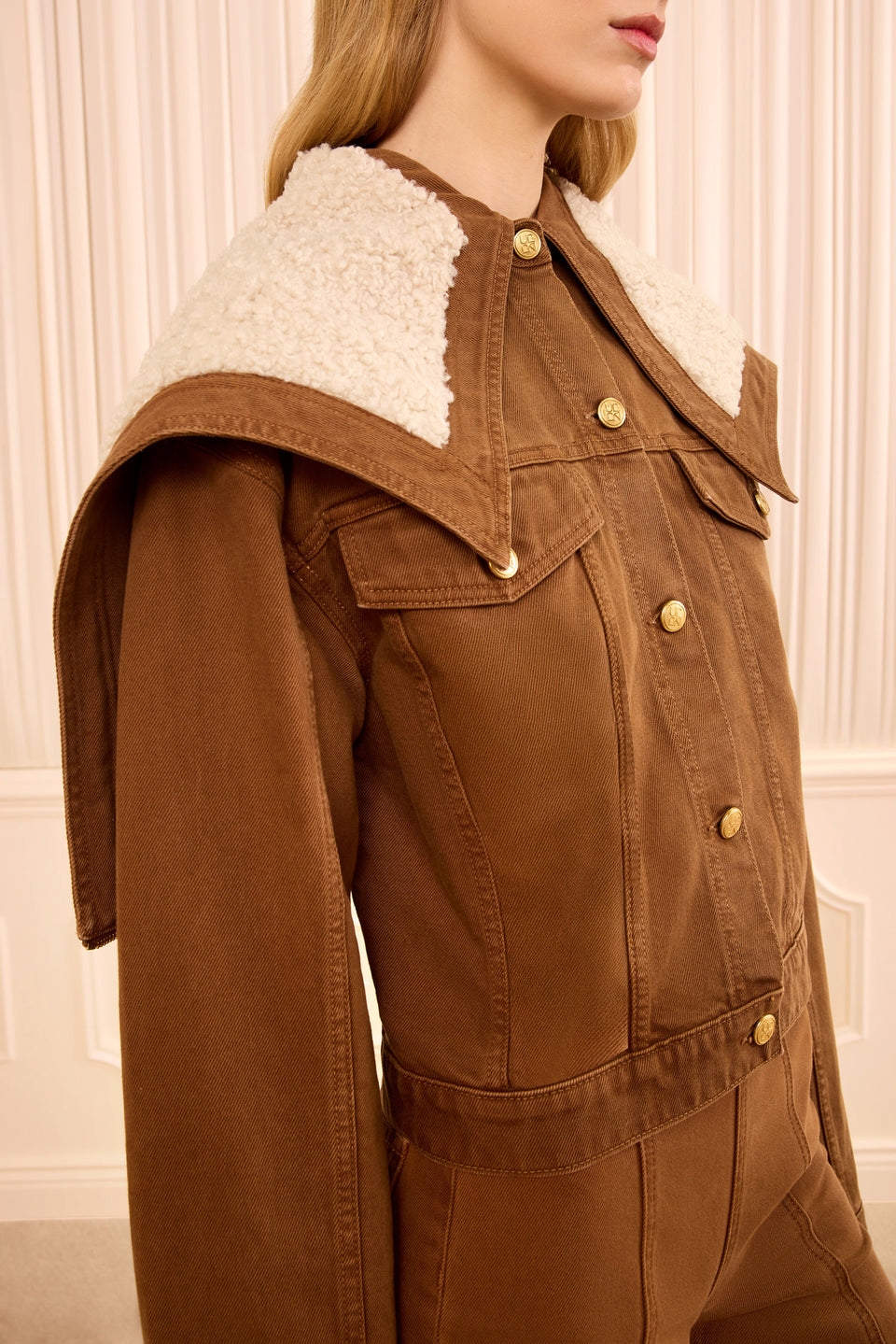 The Sybil Denim Jacket - Umber