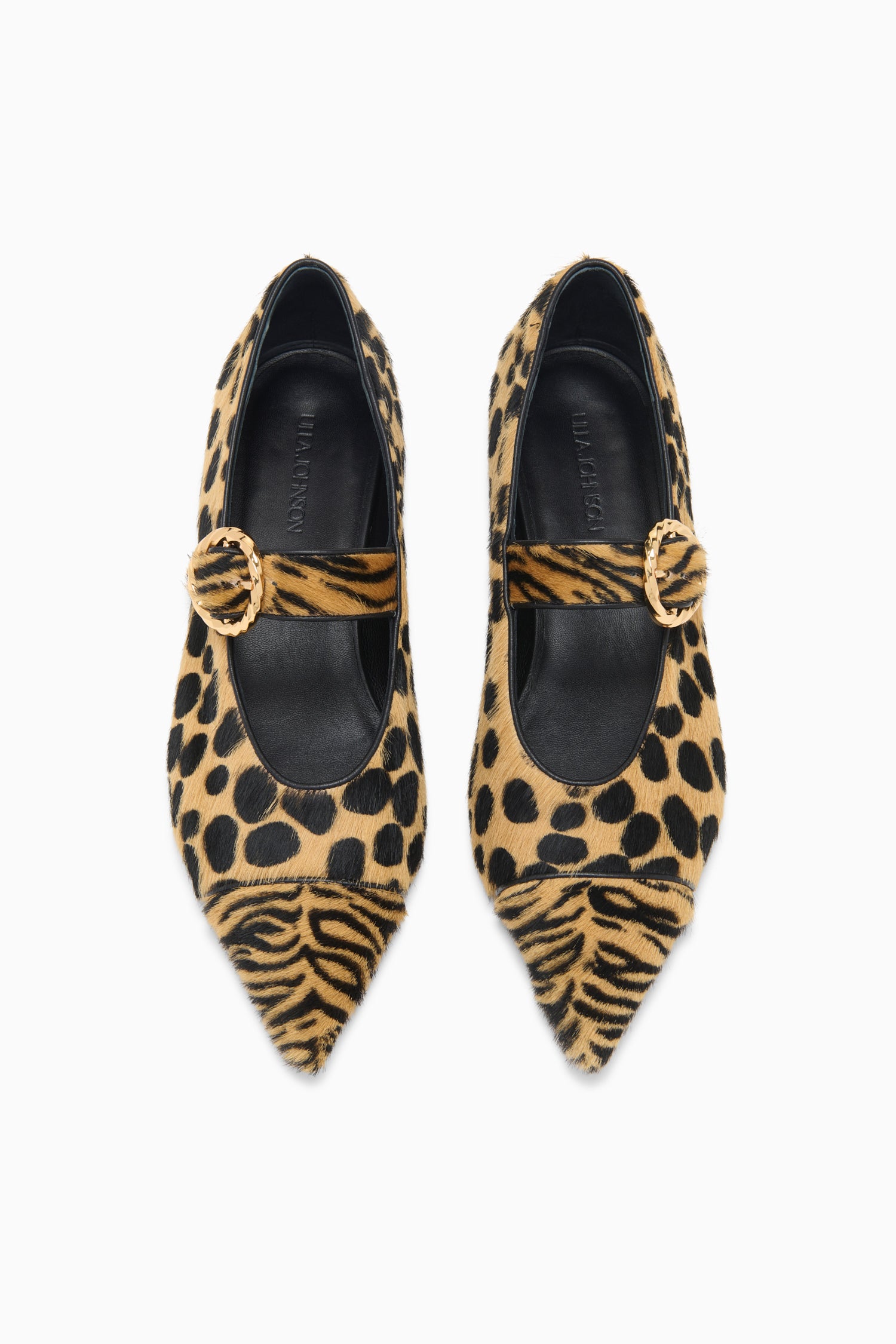 Ulla Johnson Kiki Flat - Animal Mixte