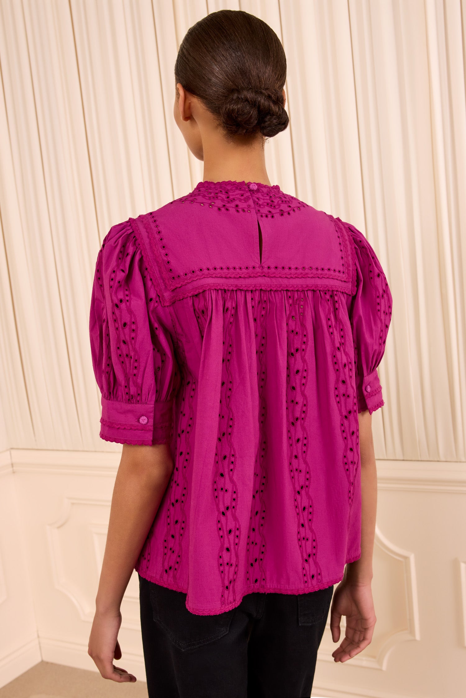 Una SS Cotton Top - Orchid