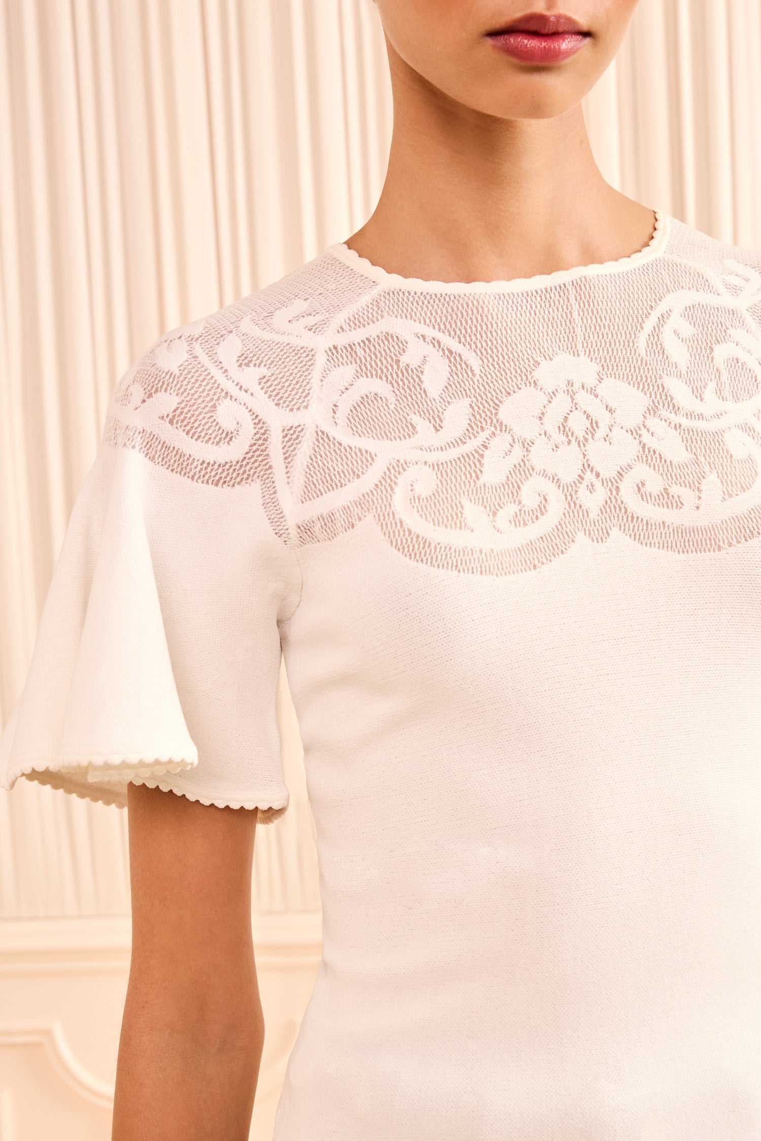 Ulla Johnson ⁣⁢Vara Top in maglia - Cowrie⁤⁣