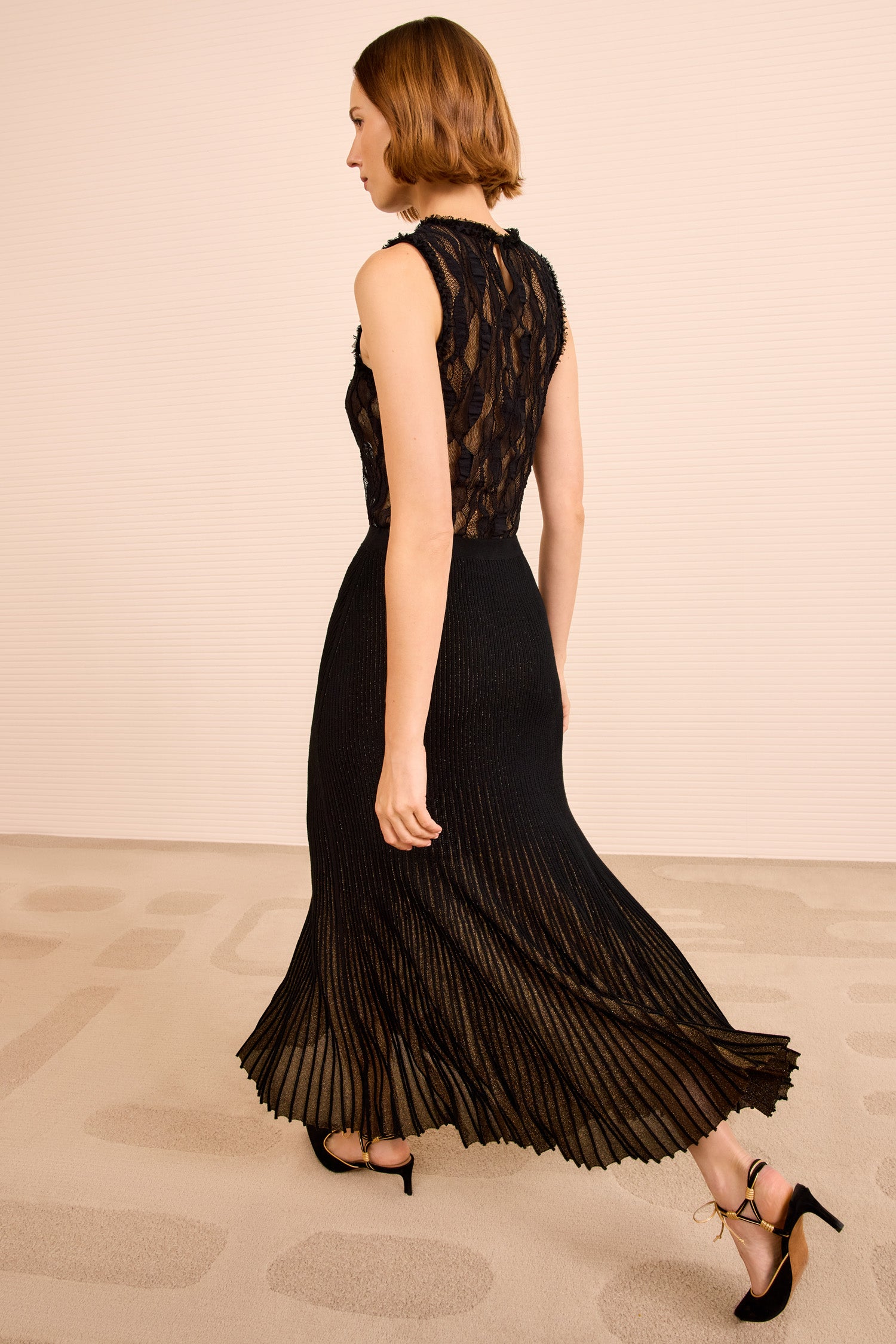 Vera Midi Skirt - Noir