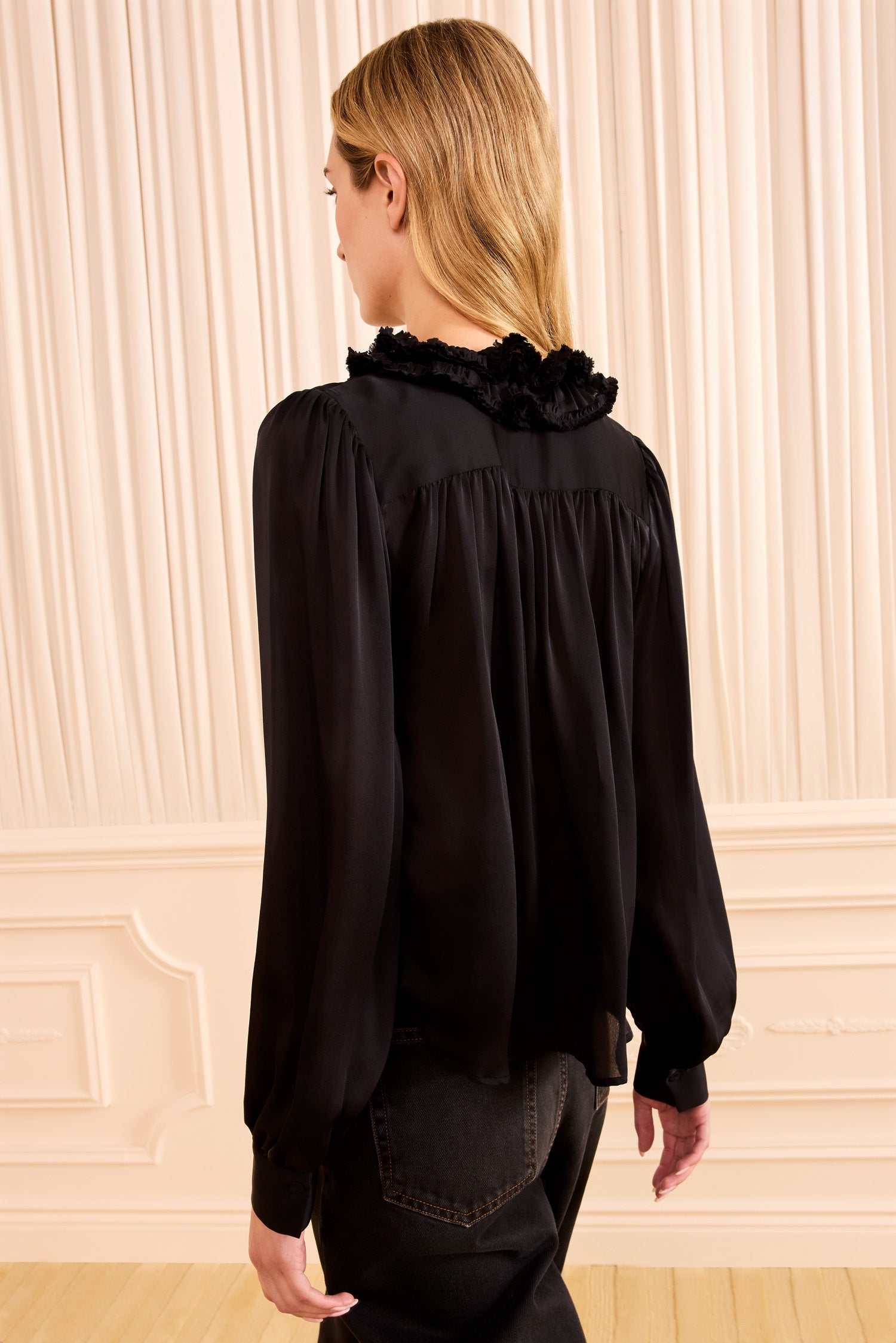 Ulla Johnson Willhemina Blouse - Noir
