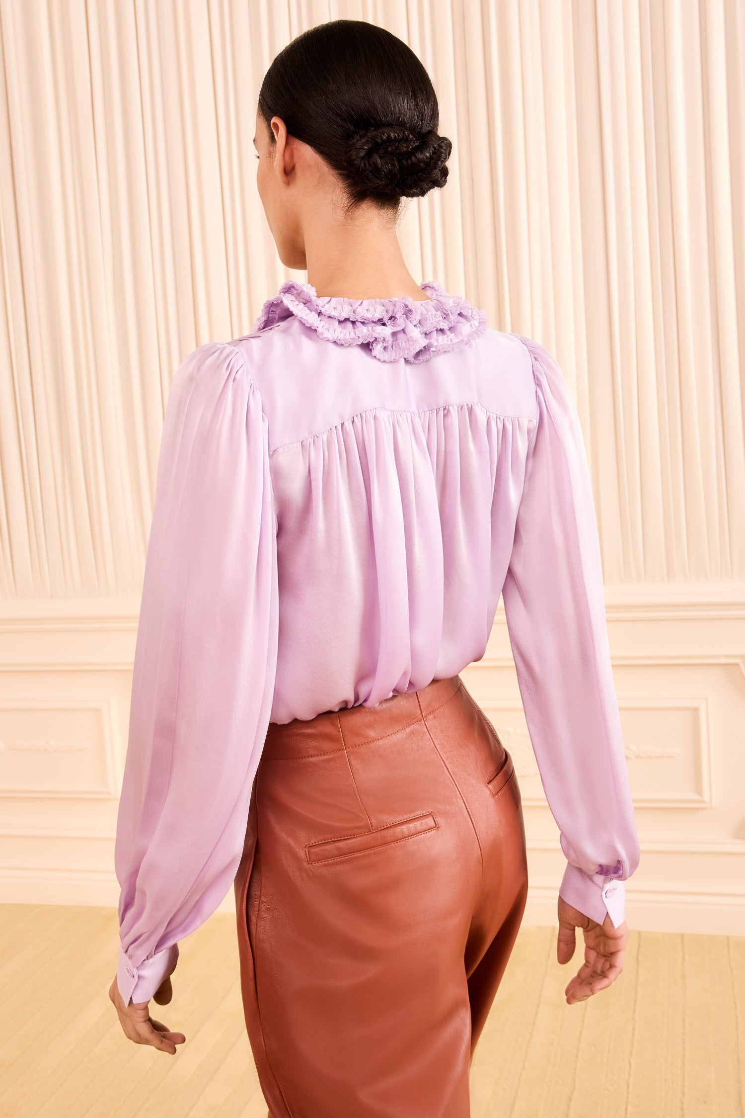 Ulla Johnson ⁣⁢Willhemina Bluse - Blauregen⁤⁣