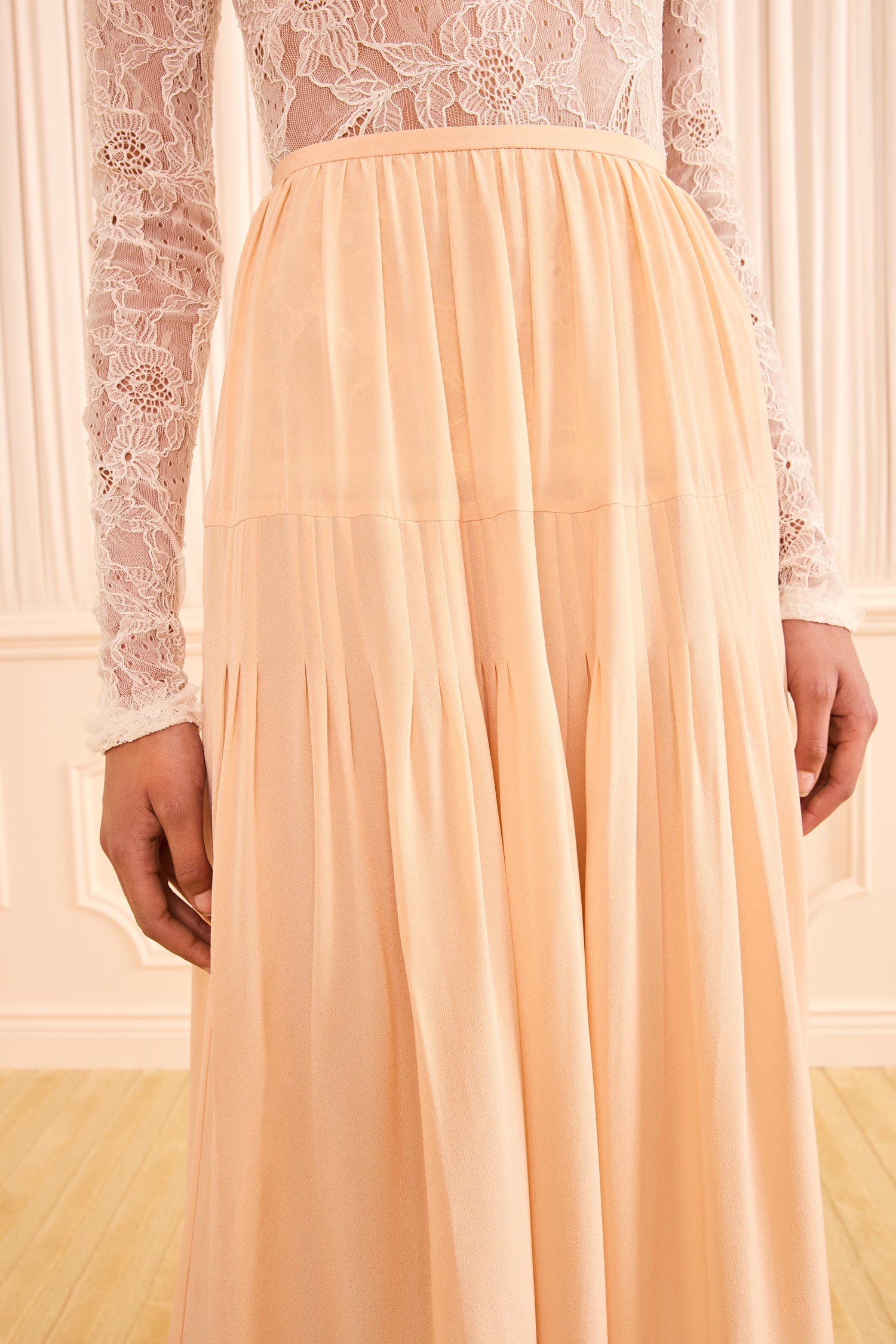 Ulla Johnson Yvette Midi Skirt - Peony