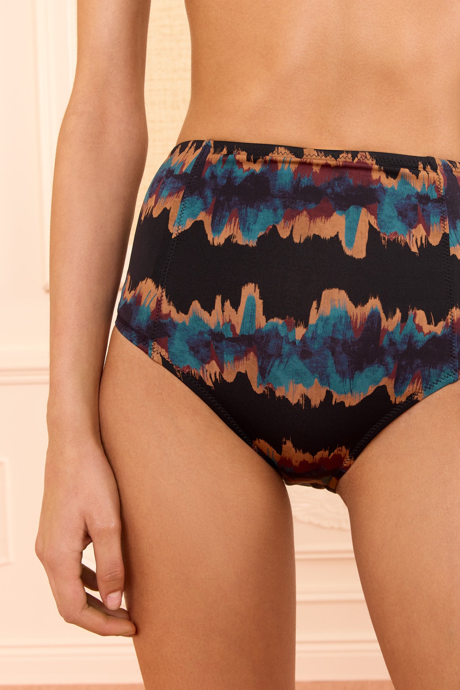 Ulla Johnson Zahara High Waisted Bikini Bottom - Alloy