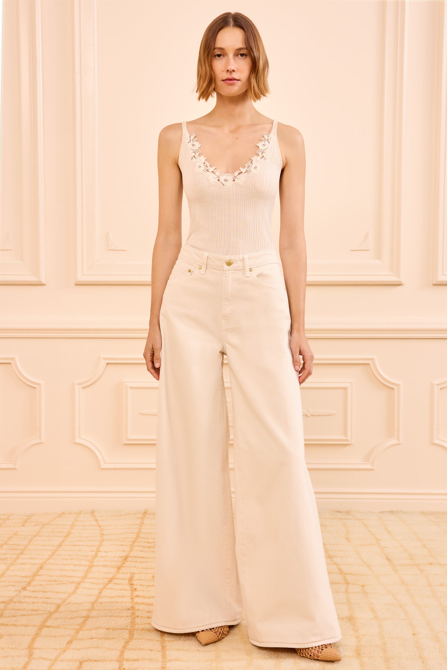 Ulla Johnson The Zephyr Jean - Cowrie