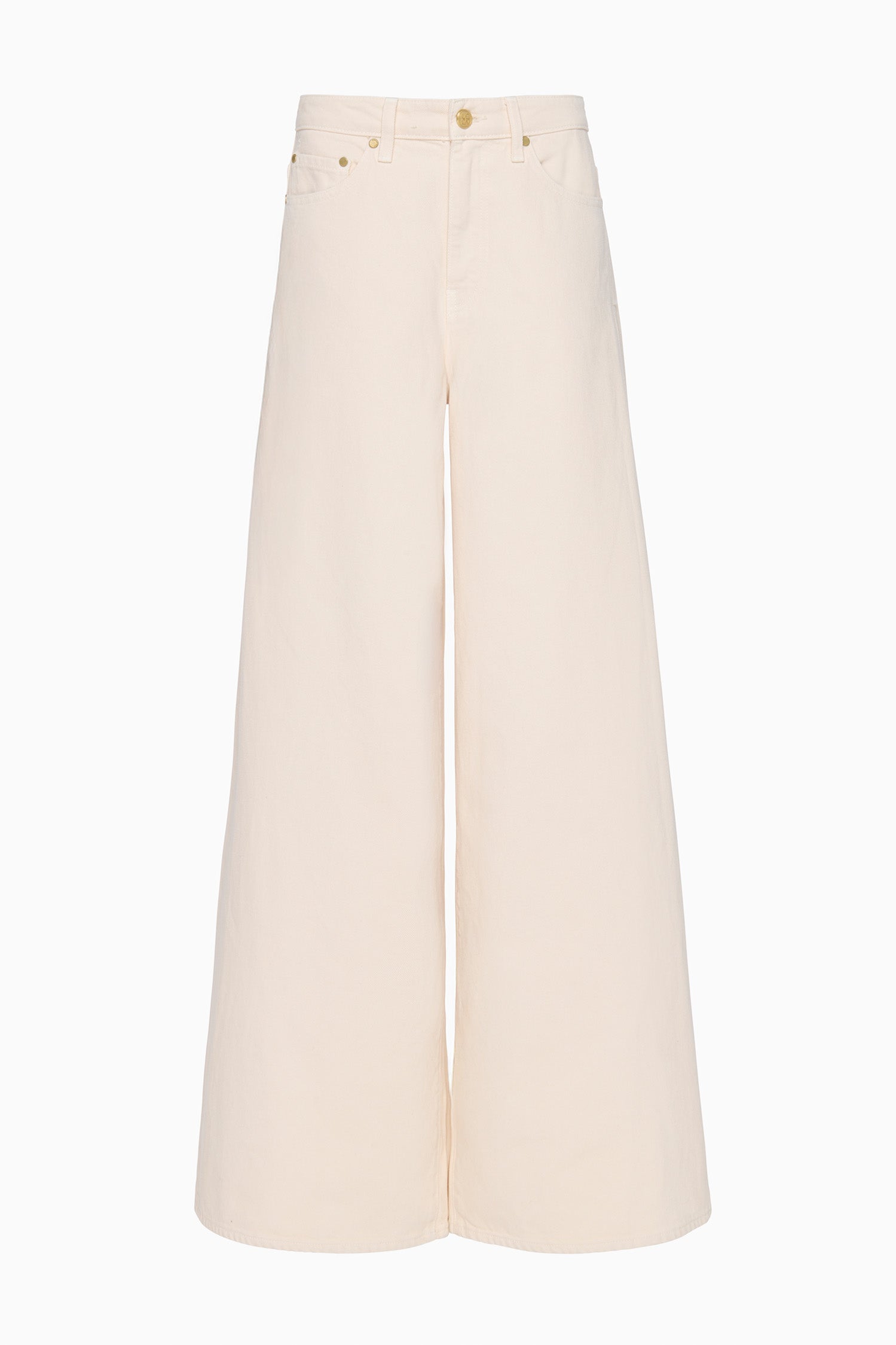 The Zephyr Jean - Cowrie Mid Rise Wide Leg Jean - Ulla Johnson