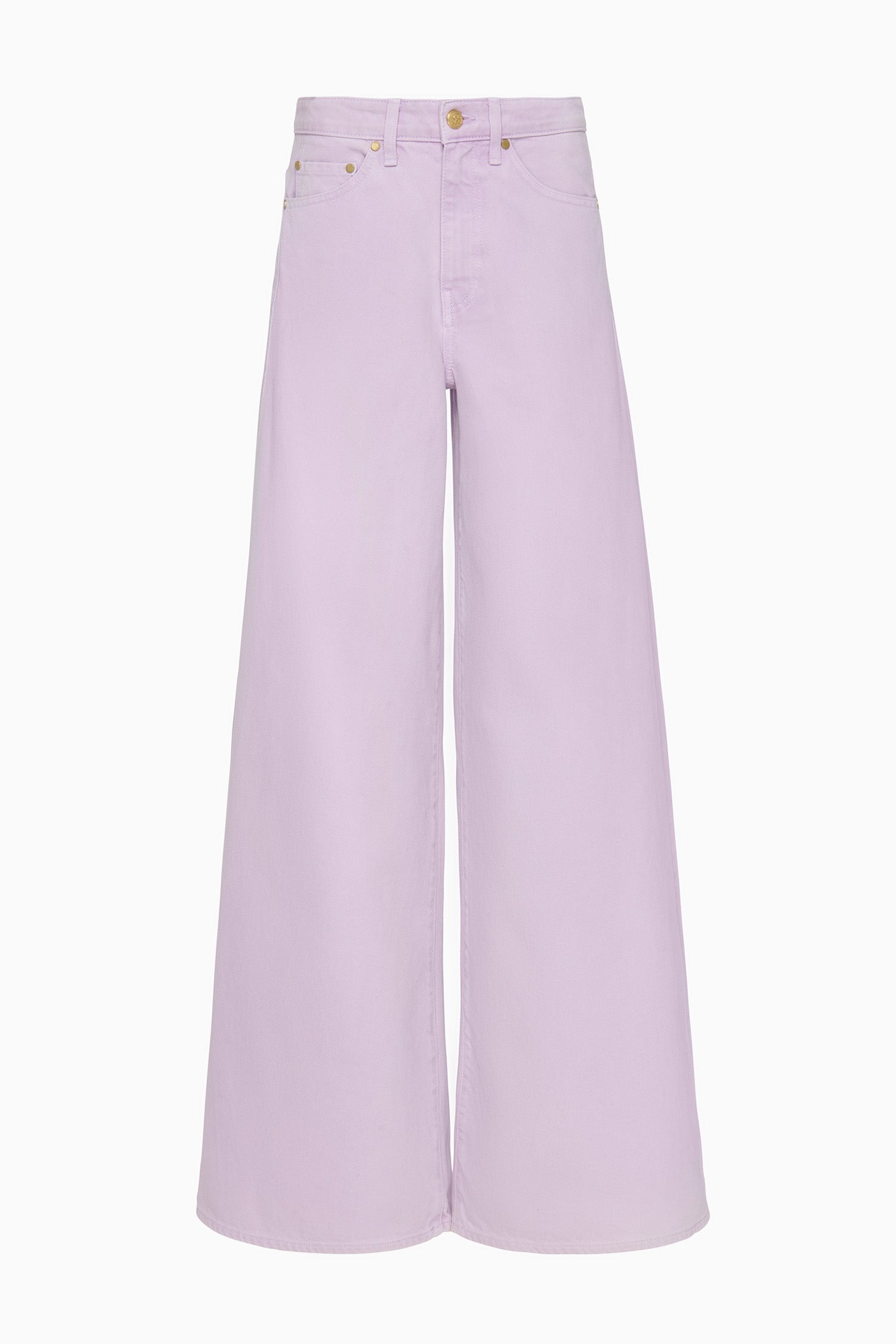 The Zephyr Jean - Wisteria Mid Rise Wide Leg Jean - Ulla Johnson
