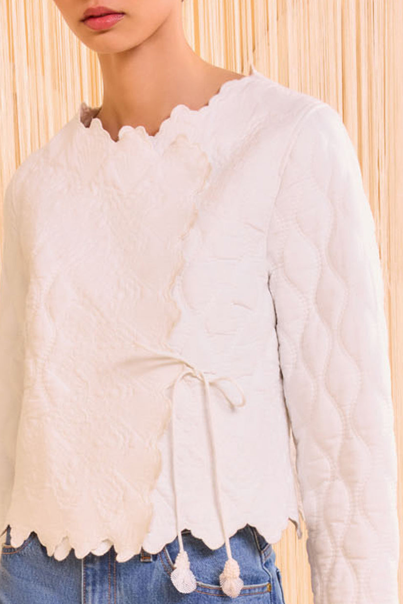 Zofia Quilted Jacket - Cowrie