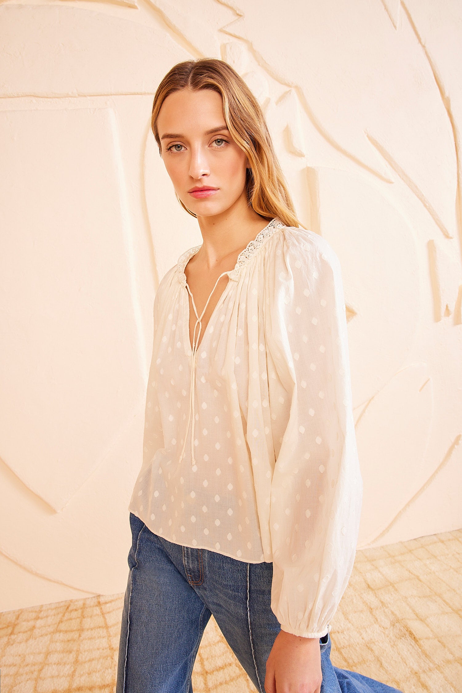 Ada Blouse - Pristine