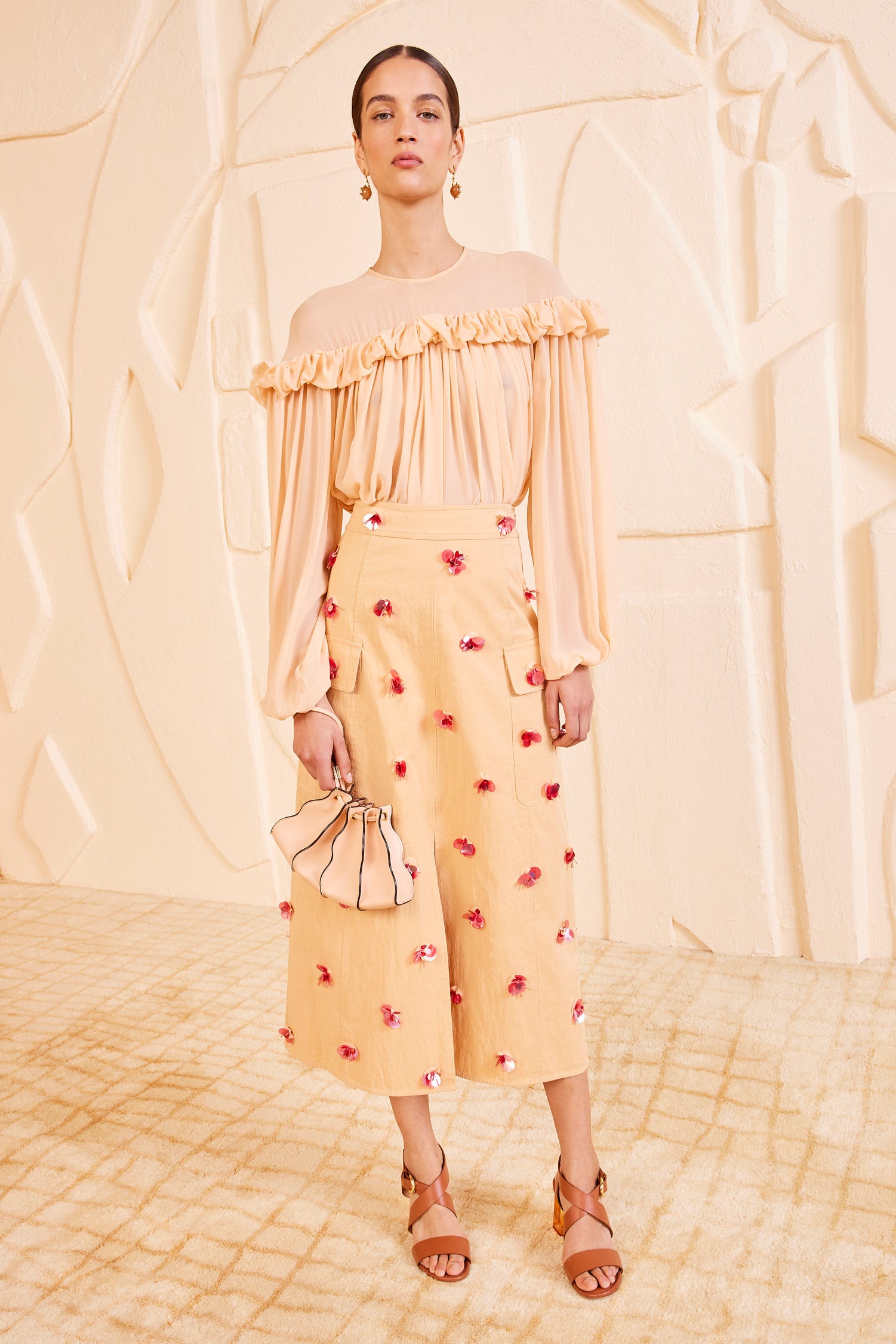 Ulla Johnson Adria Small Crossbody - Rosette